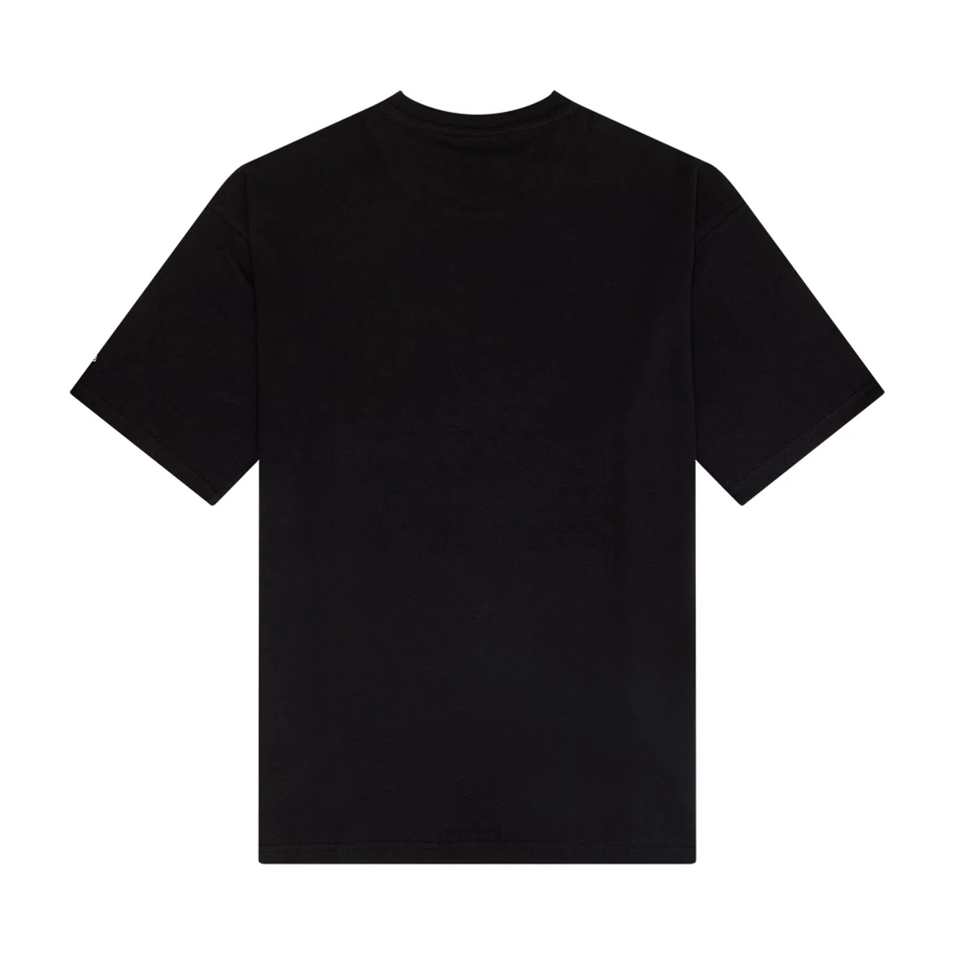 New Orleans Saints NFL Helmet Graphic Black T-Shirt - Image 2