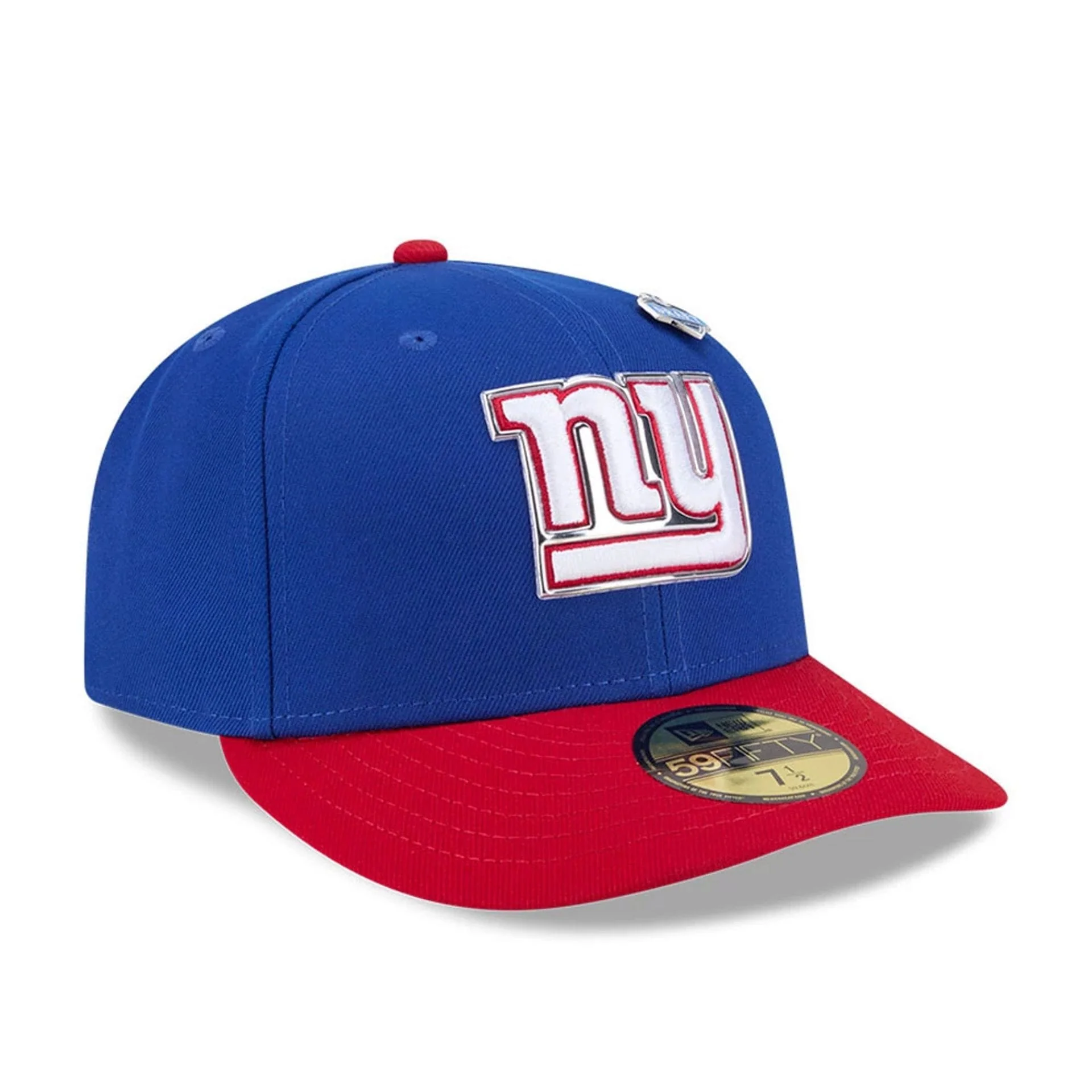 New York Giants NFL Draft 2026 Blue 59FIFTY Fitted Cap - Image 4
