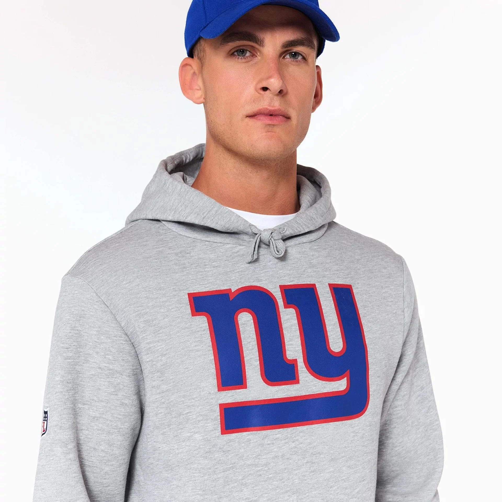 New York Giants NFL Grey Pullover Hoodie - Image 3