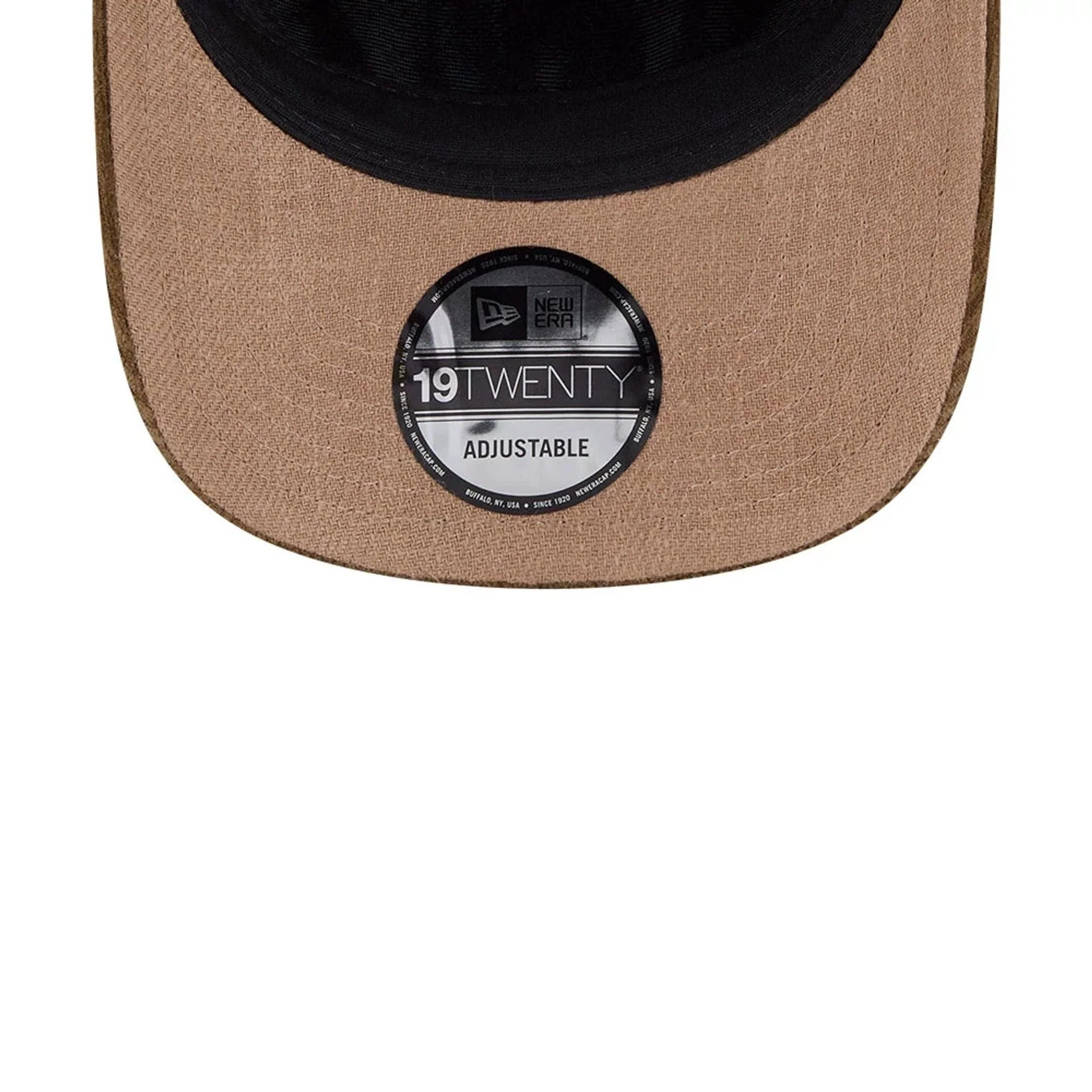 New York Giants NFL Utility Linen Open Brown 19TWENTY Adjustable Cap - Image 7