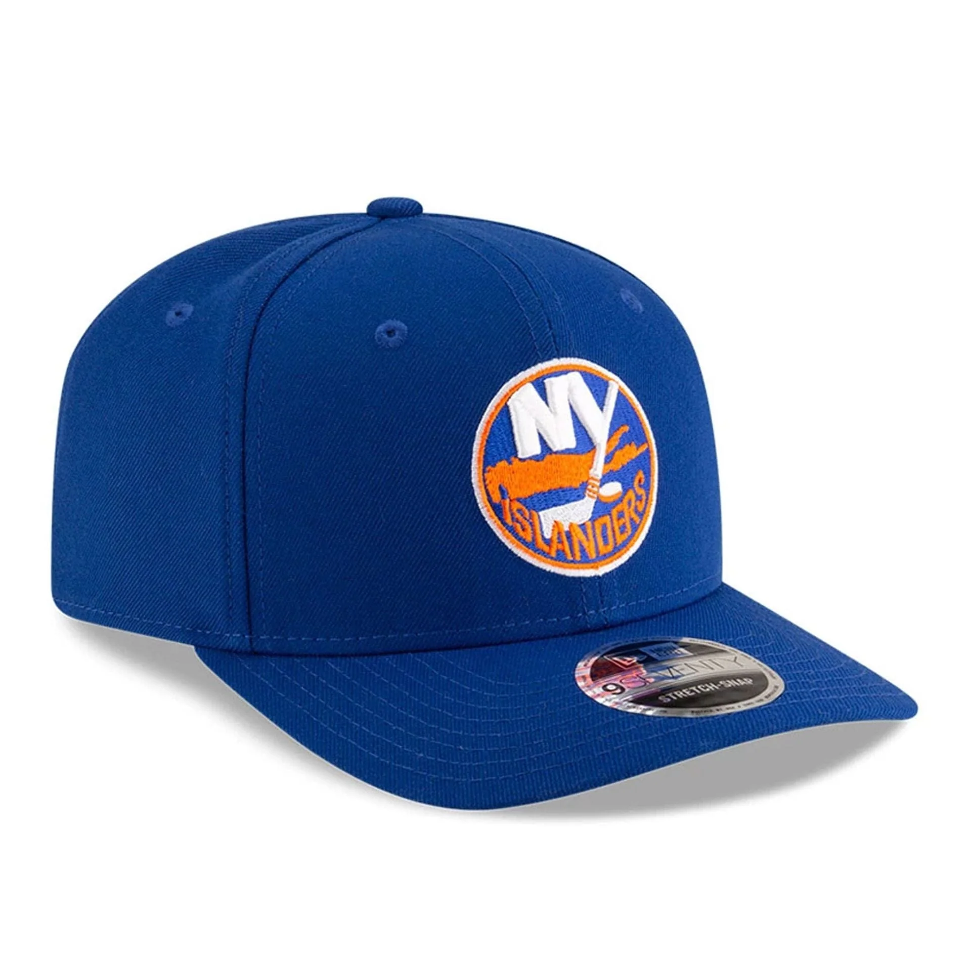 New York Islanders NHL Team Blue 9SEVENTY Stretch Snap Adjustable Cap - Image 4