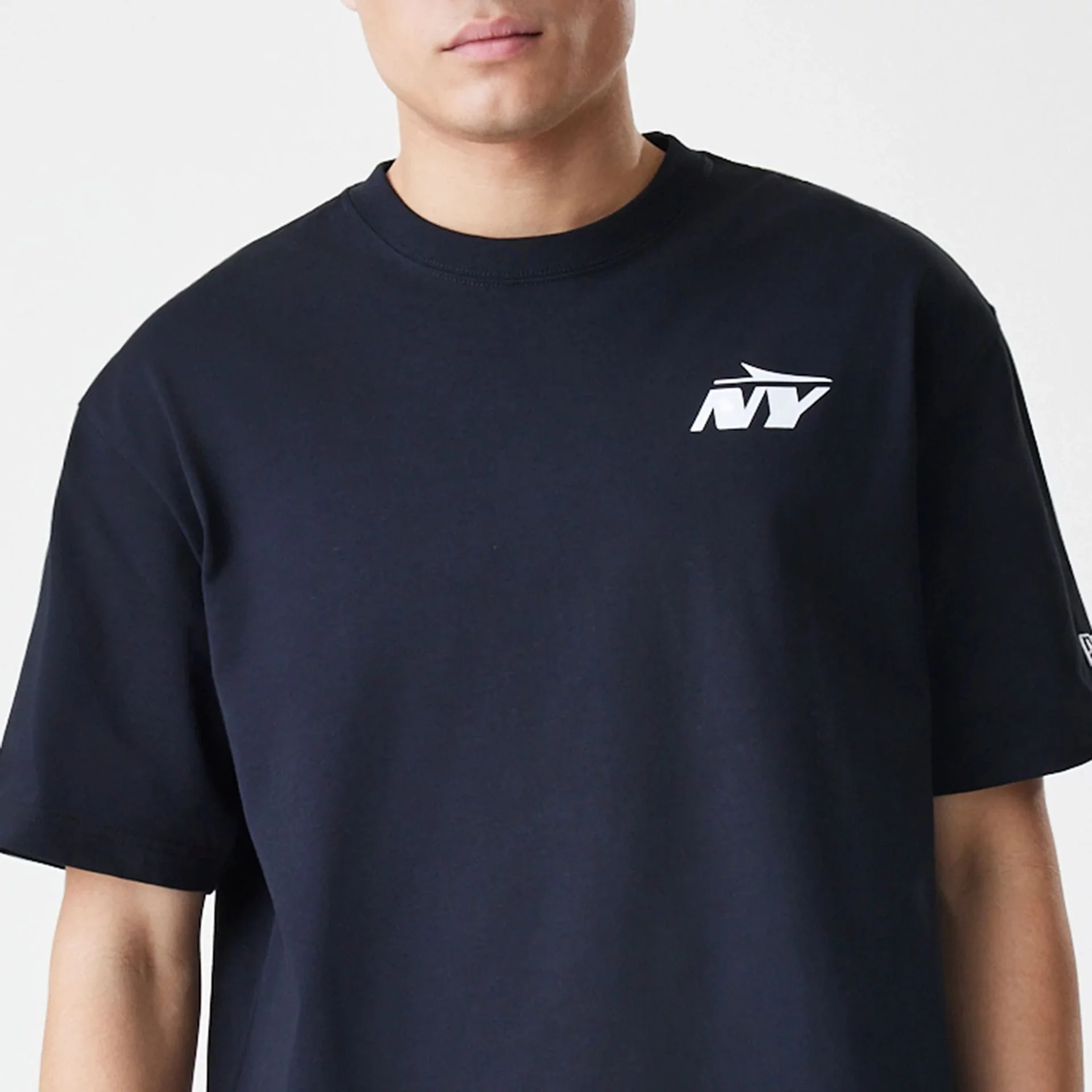 New York Jets NFL Black Oversized T-Shirt - Image 5