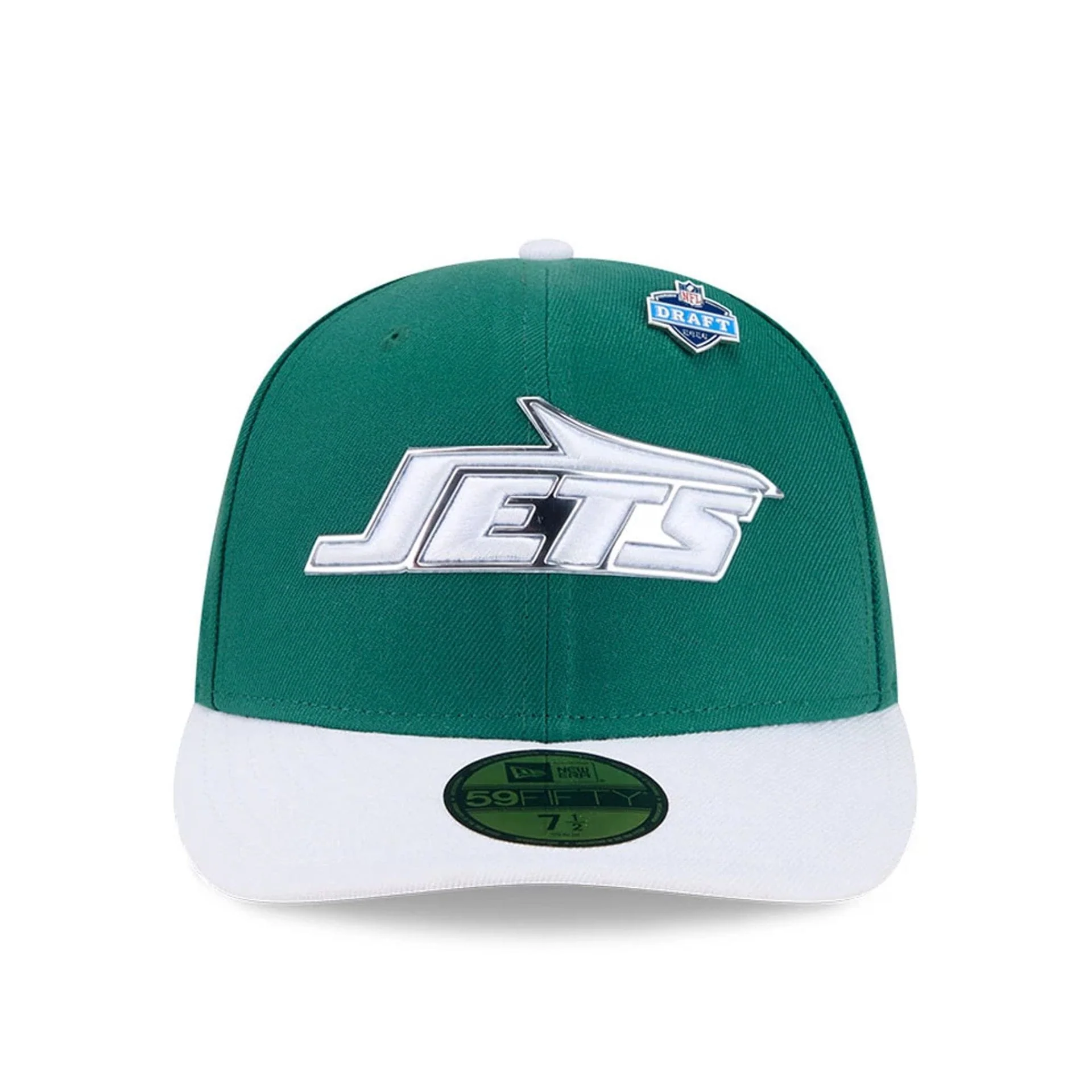 New York Jets NFL Draft 2026 Green 59FIFTY Fitted Cap - Image 3
