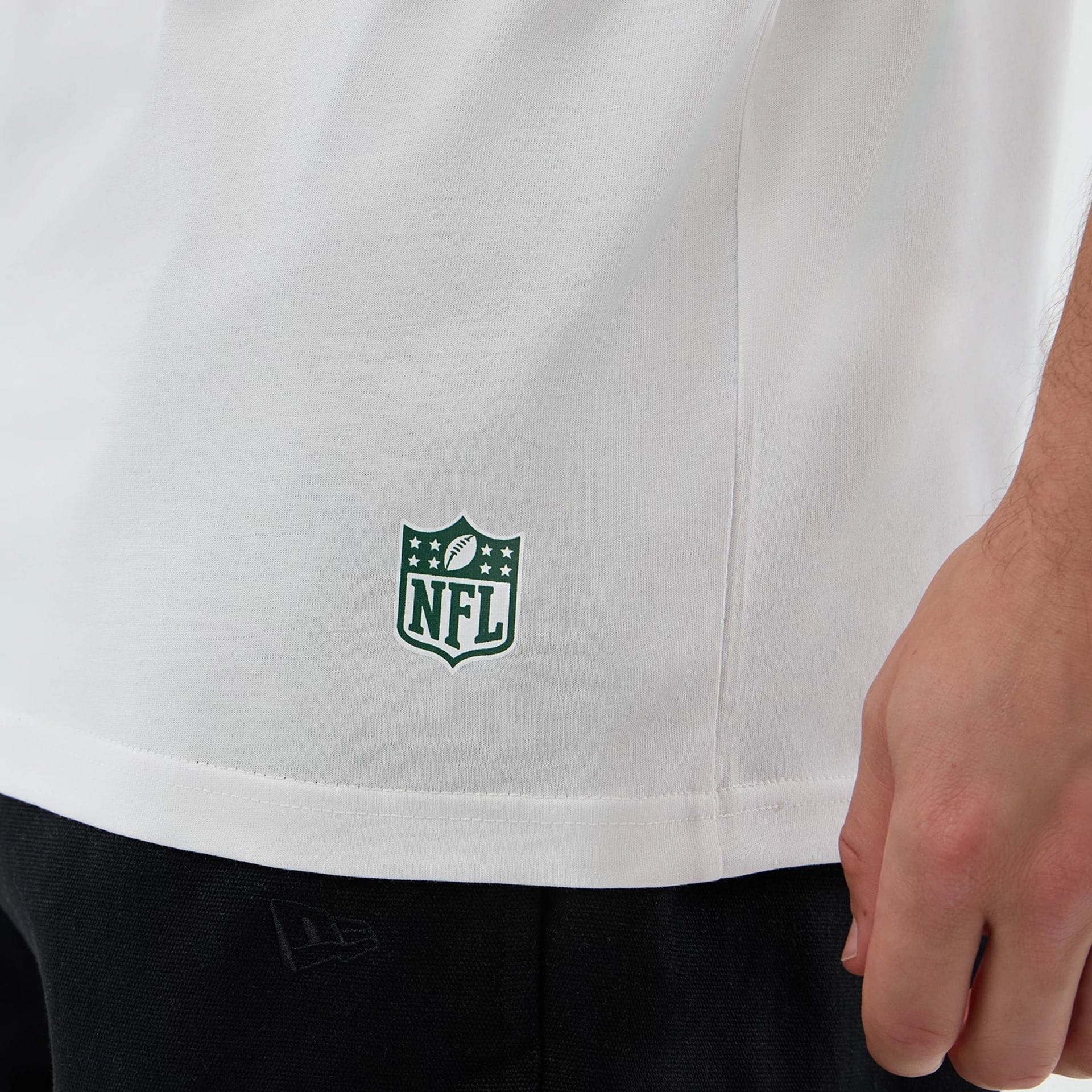 New York Jets NFL International Series Games White Oversized T-Shirt - Image 7