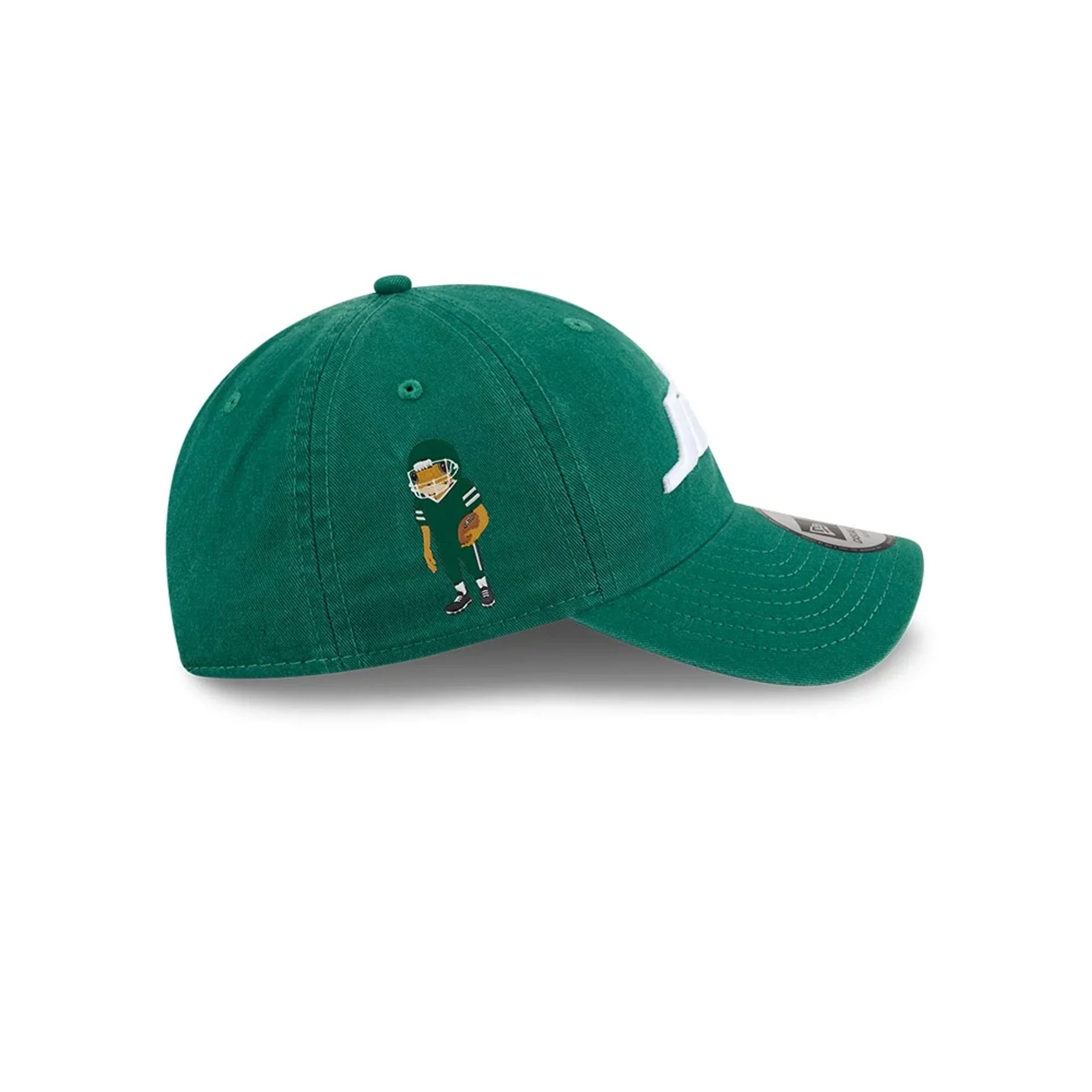 New York Jets NFL X Bad Bunny Green Casual Classic Adjustable Cap - Image 4
