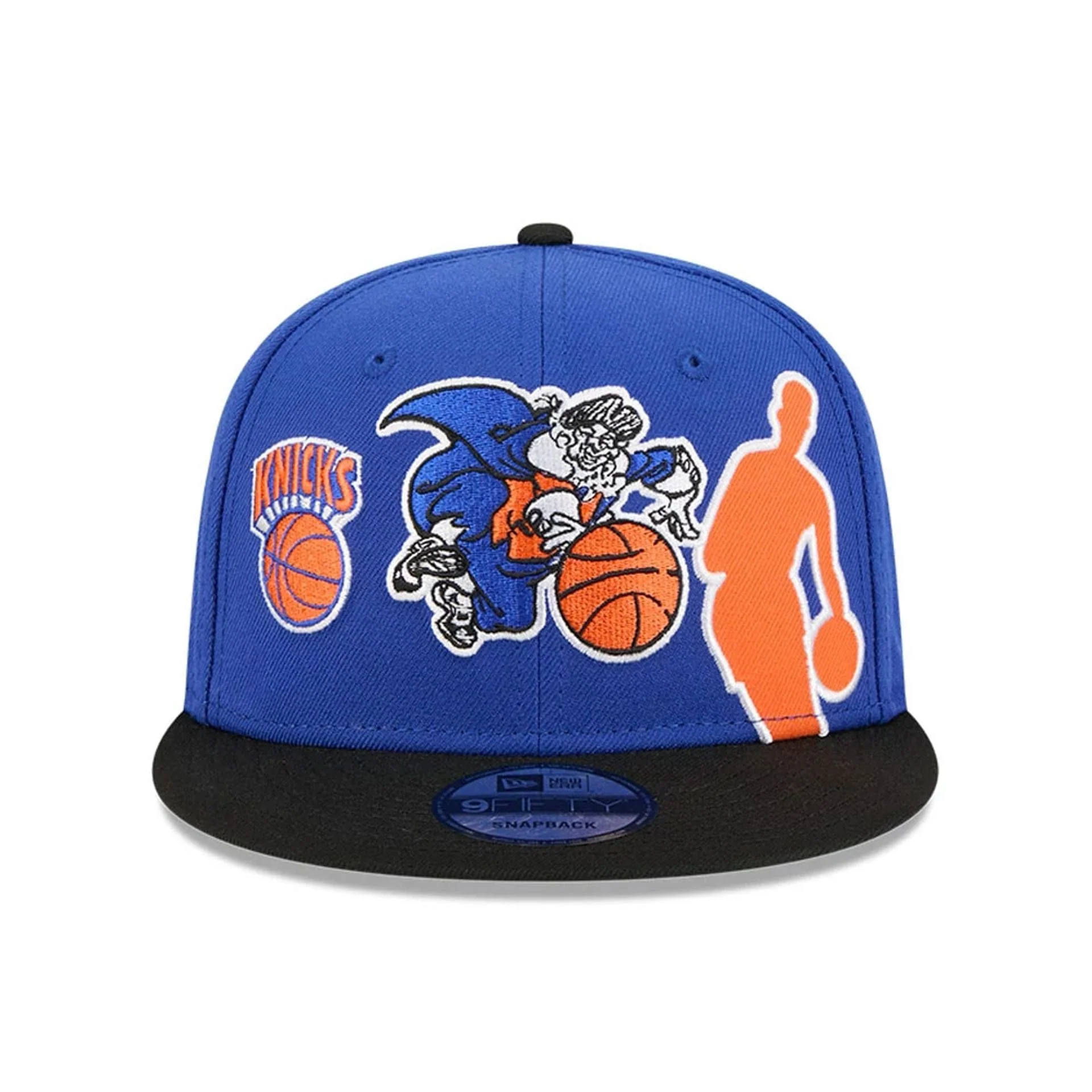 New York Knicks NBA Hardwood Classic ASG Blue 9FIFTY Snapback Adjustable Cap - Image 3