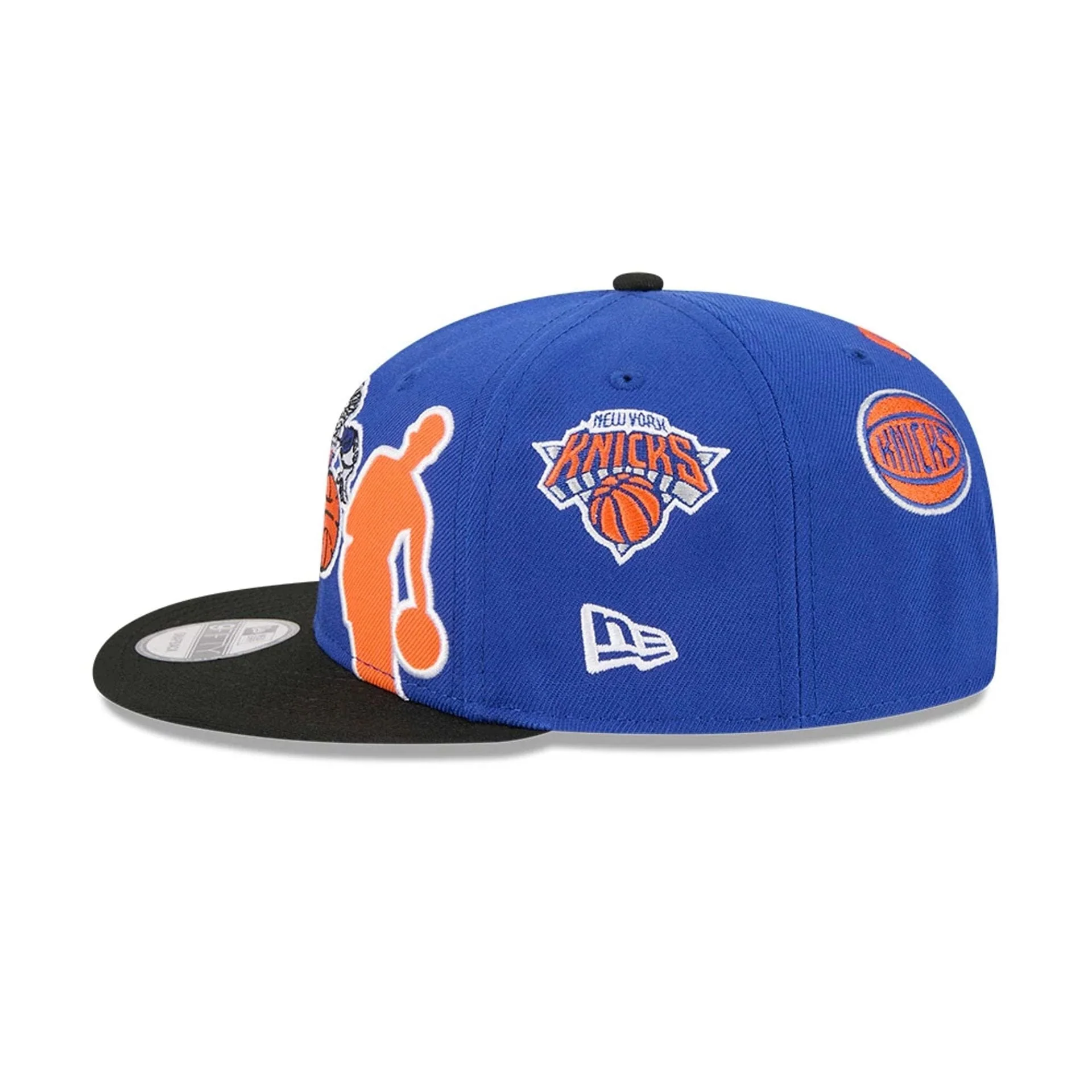 New York Knicks NBA Hardwood Classic ASG Blue 9FIFTY Snapback Adjustable Cap - Image 6