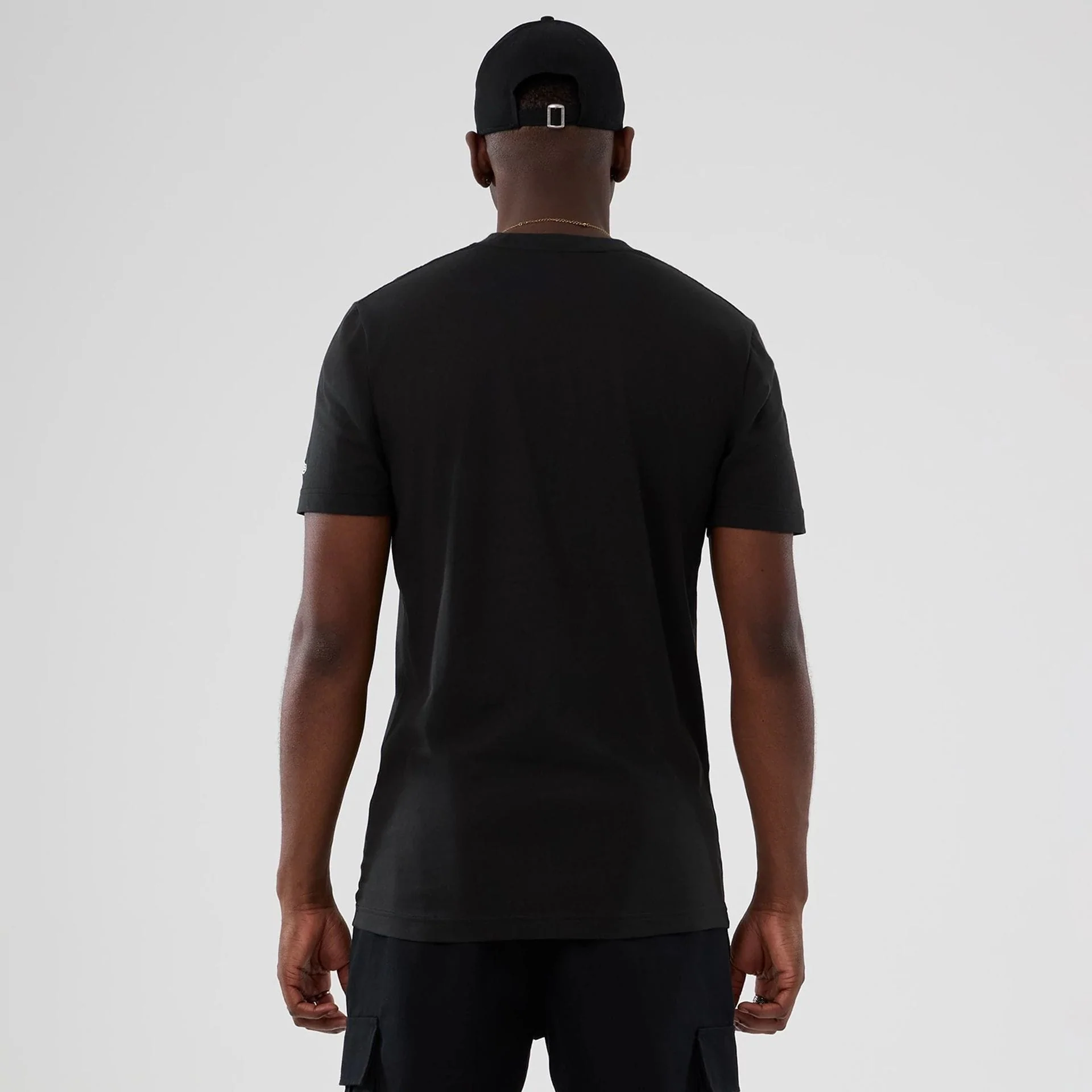 New York Knicks NBA Hardwood Classic Black T-Shirt - Image 2