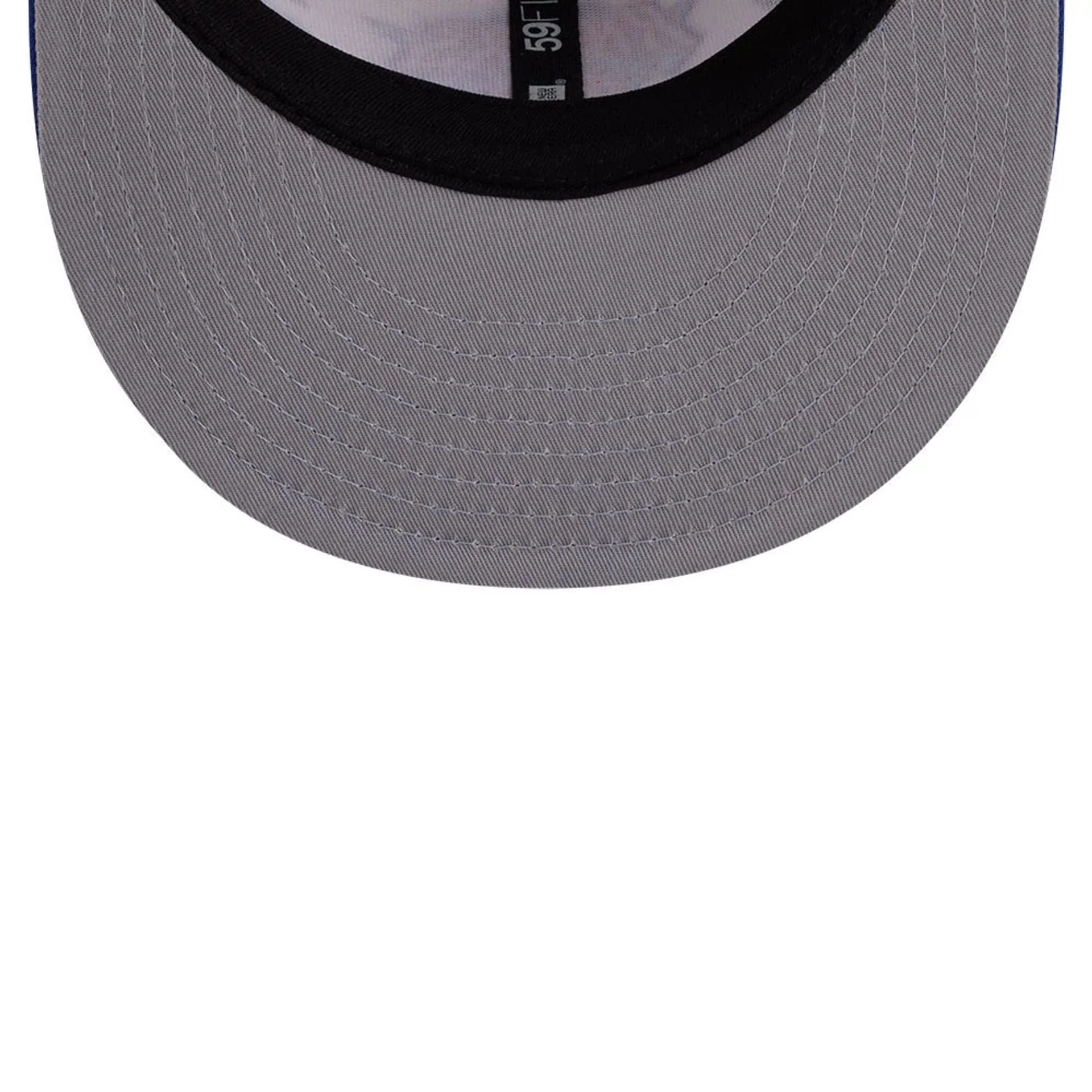New York Knicks Space Jam Tune Squad White 59FIFTY Fitted Cap - Image 2
