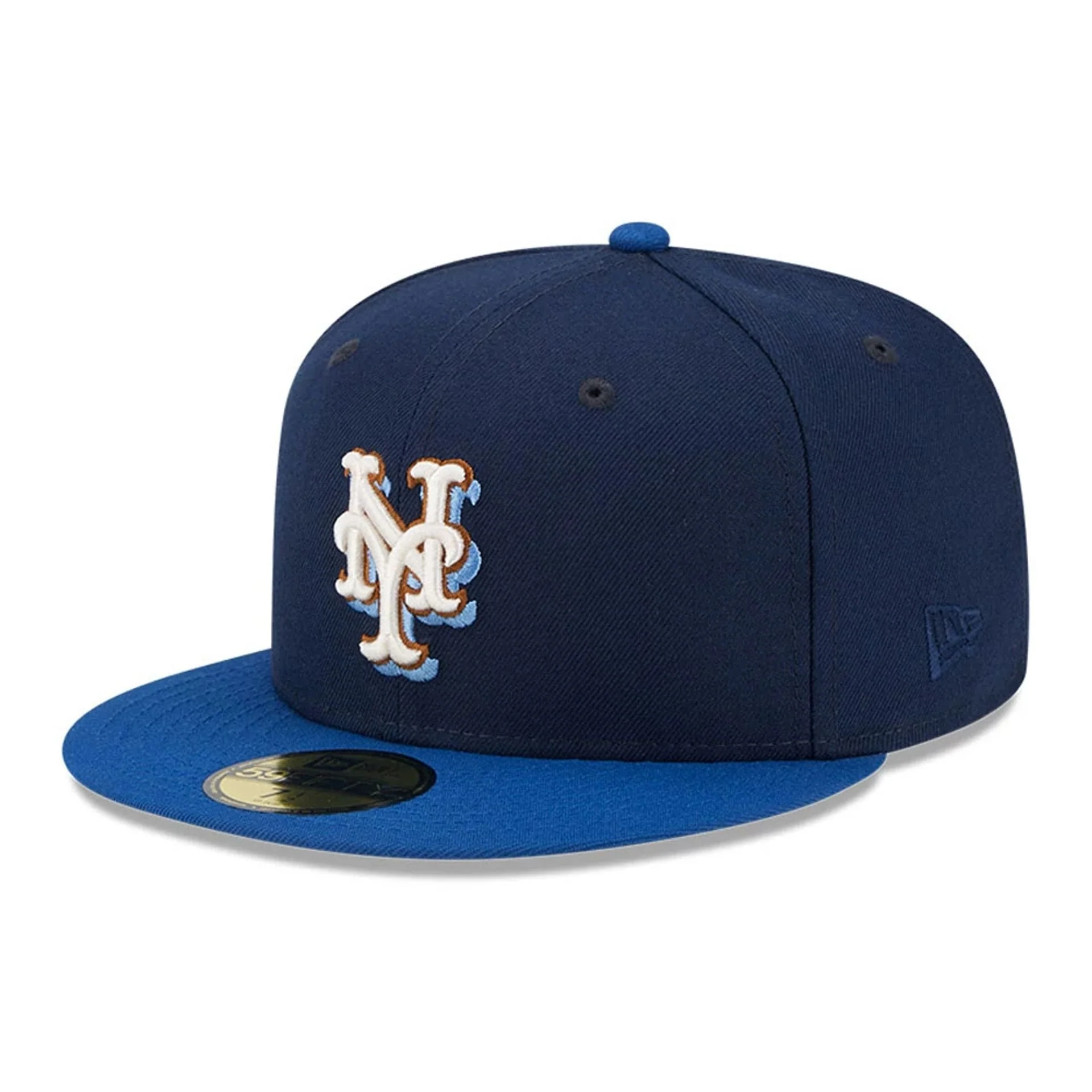 New York Mets Dark Blue 59FIFTY Fitted Cap - Image 4