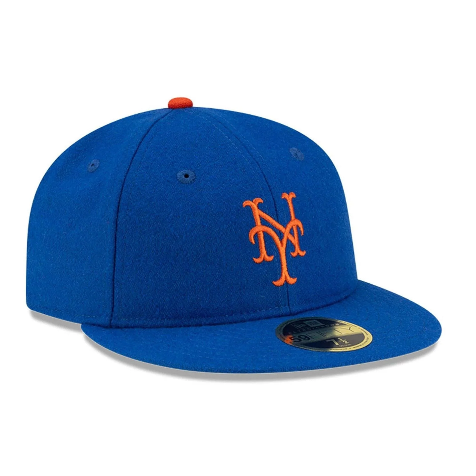 New York Mets FOG X MLB Blue Retro Crown 59FIFTY Fitted Cap - Image 4