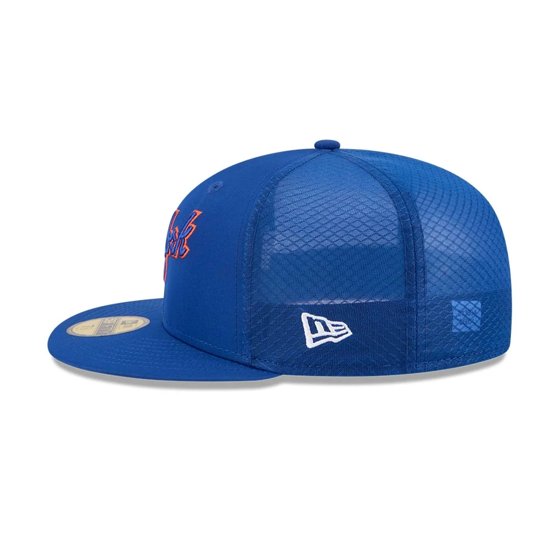 New York Mets MLB Batting Practice 2026 Blue 59FIFTY Fitted Cap - Image 5