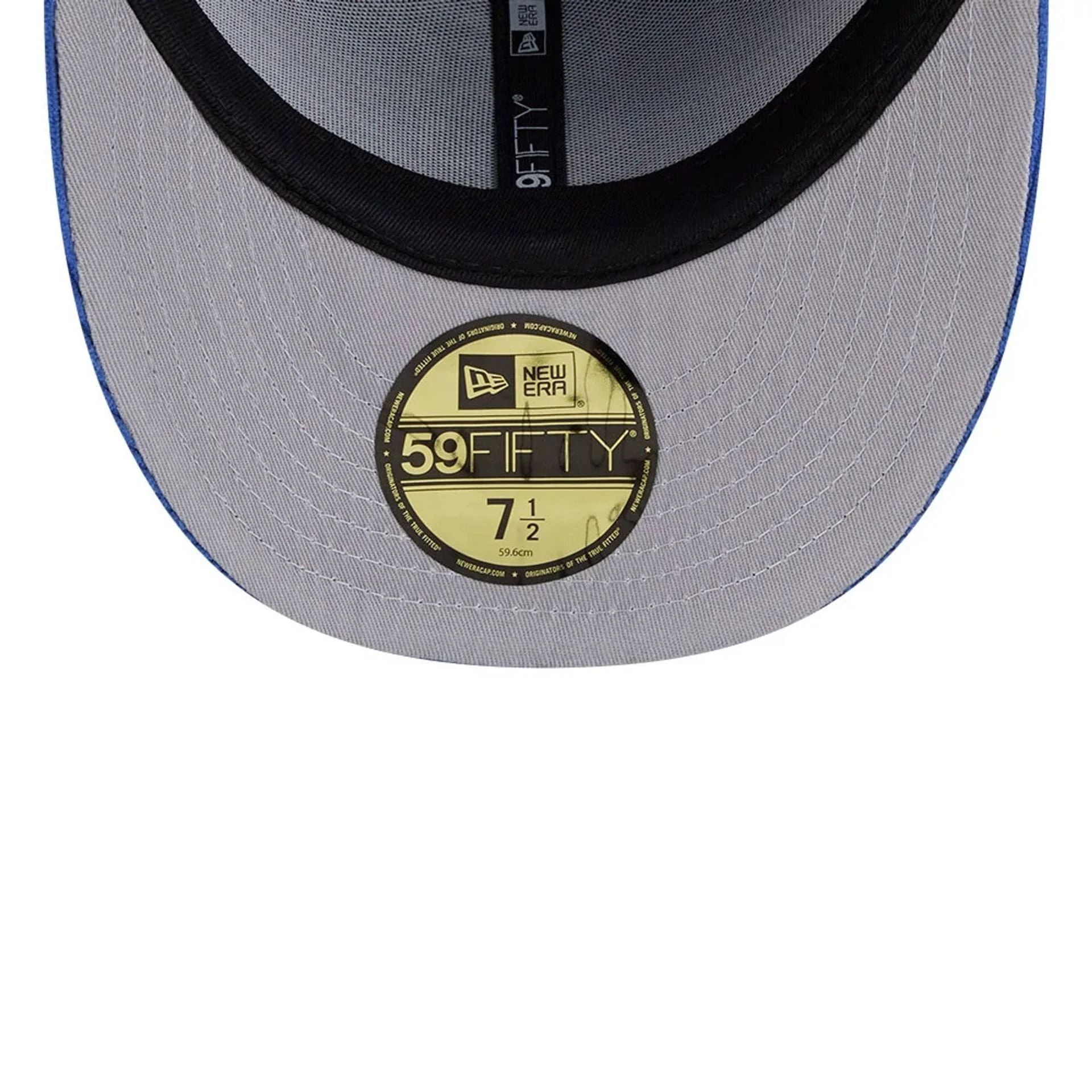 New York Mets MLB Chenille Pop Blue 59FIFTY Fitted Cap - Image 2