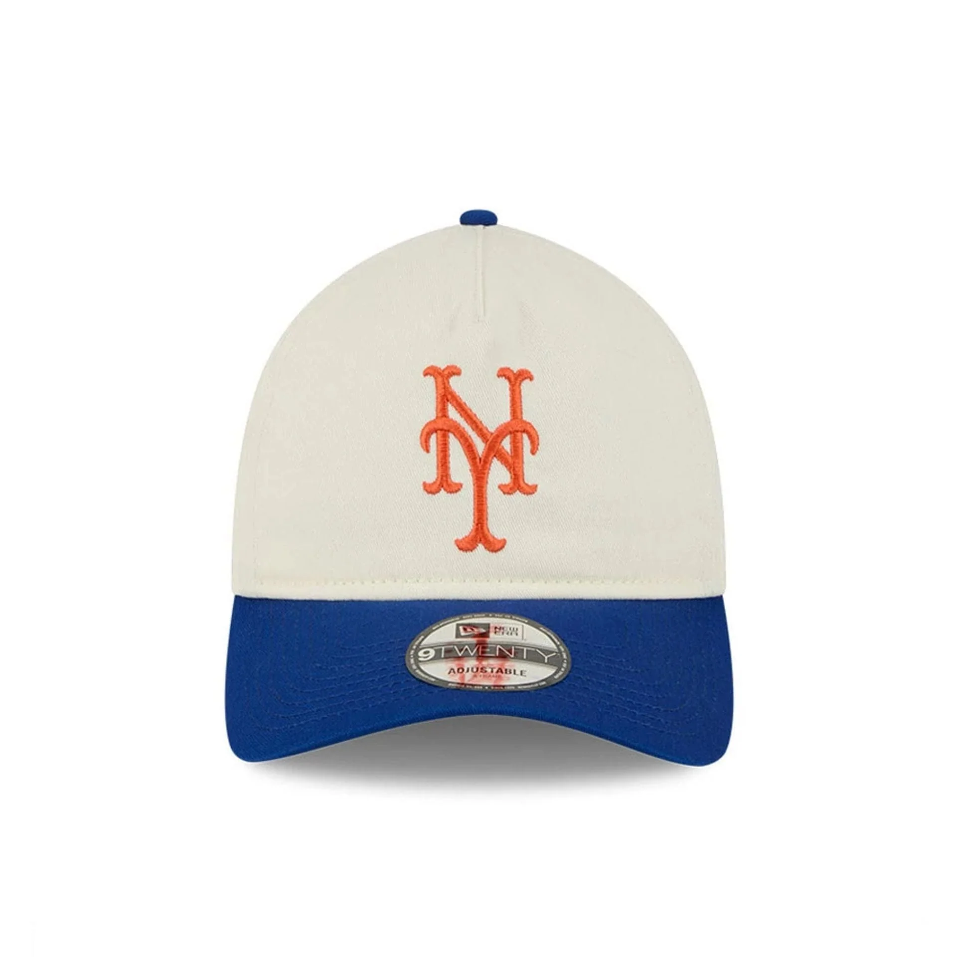 New York Mets MLB Chrome White 9TWENTY A-Frame Adjustable Cap - Image 3