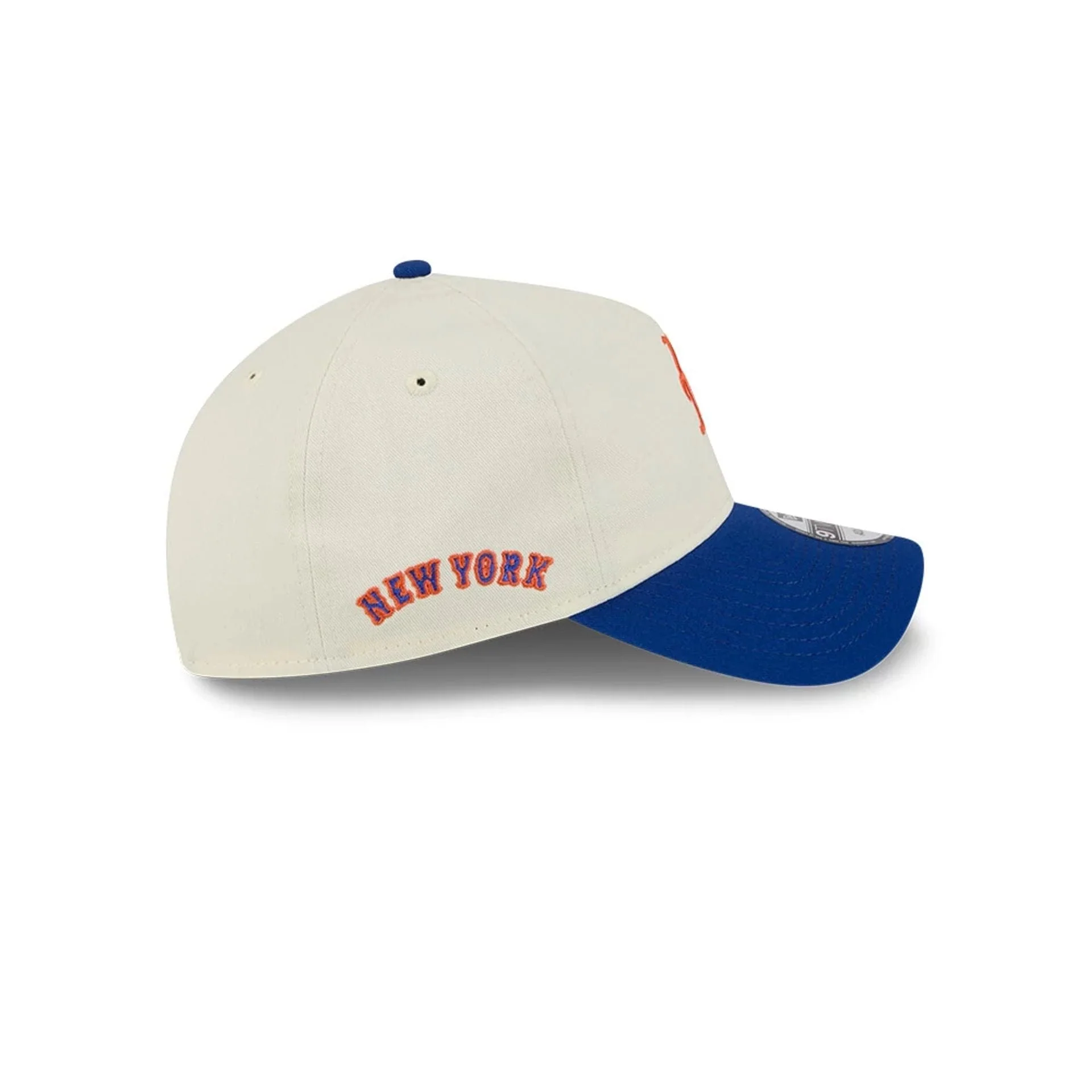New York Mets MLB Chrome White 9TWENTY A-Frame Adjustable Cap - Image 5