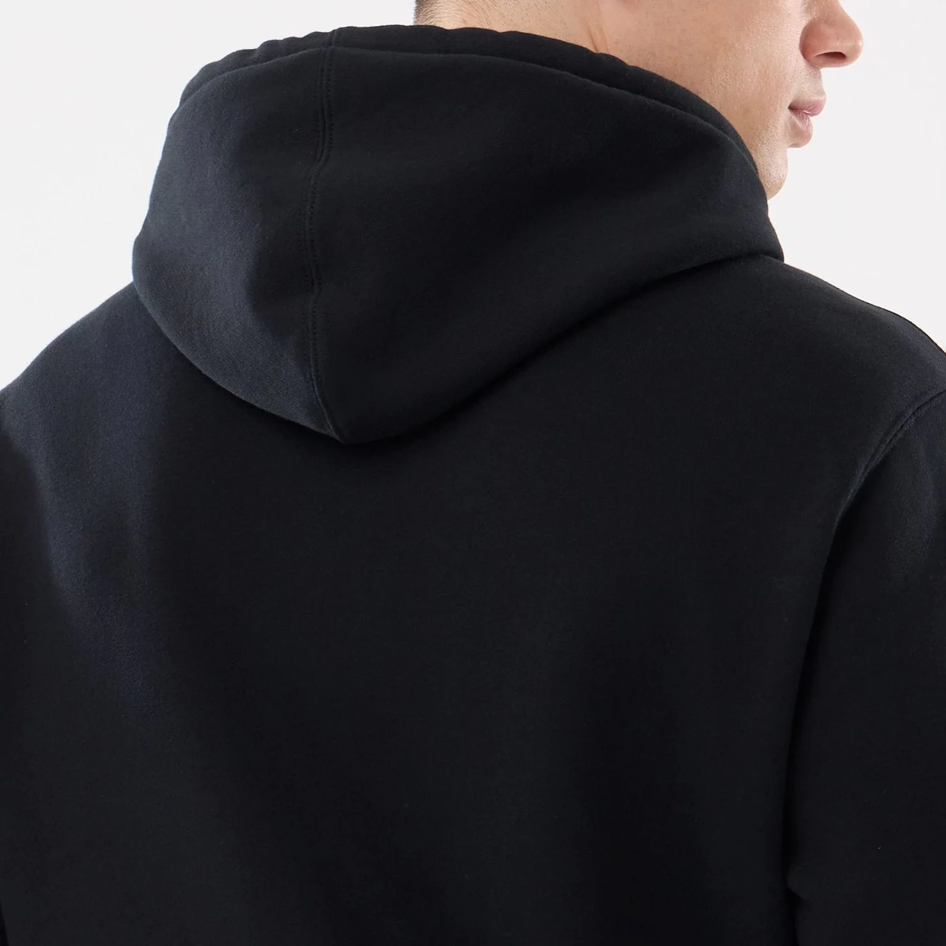 New York Mets MLB Comfort Black 2 Way Full Zip Hoodie - Image 7