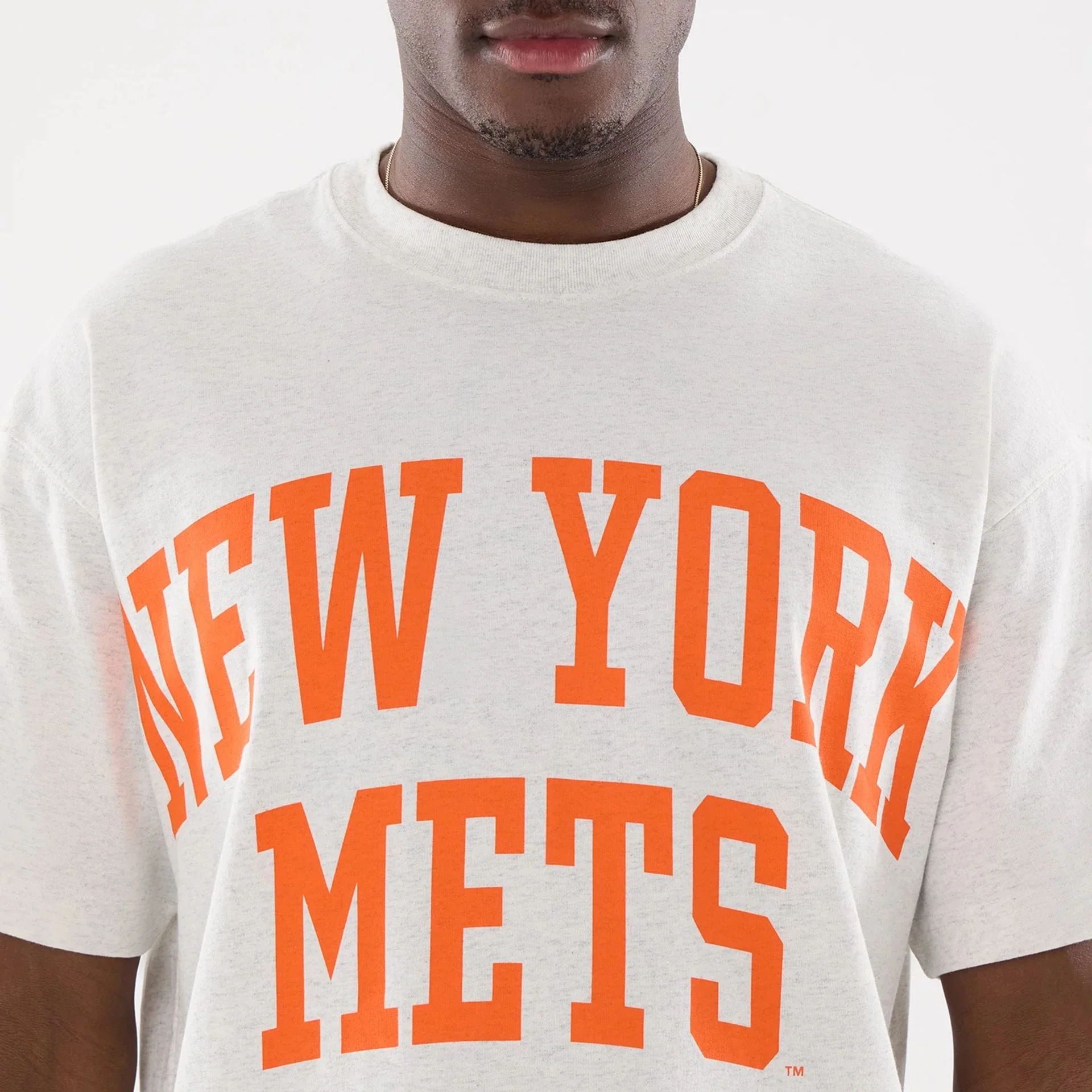 New York Mets MLB Comfort Grey T-Shirt - Image 3