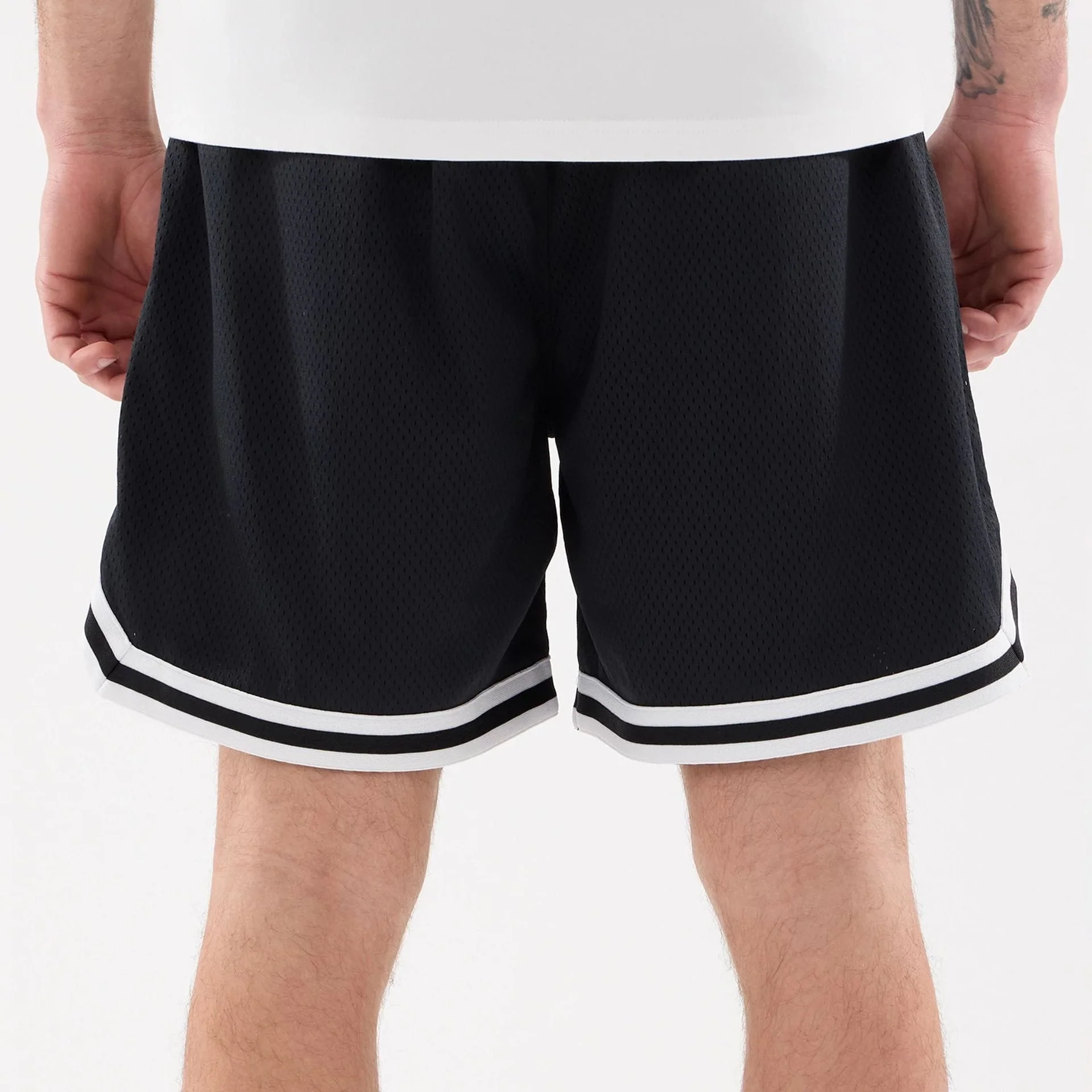 New York Mets MLB Comfort Navy Oversized Shorts - Image 7