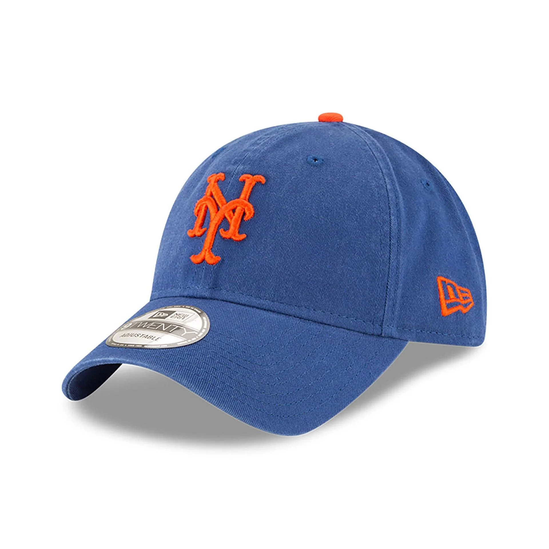 New York Mets MLB Core Classic Blue 9TWENTY Adjustable Cap - Image 4