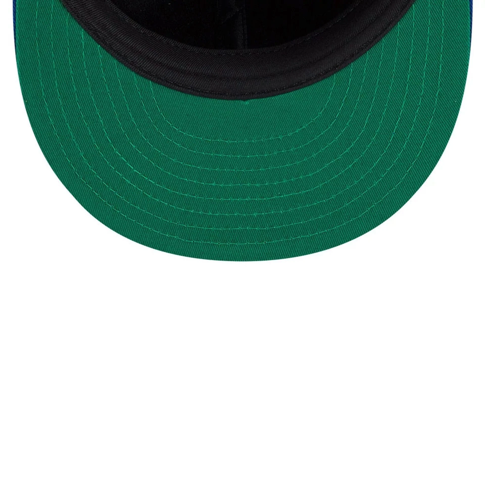 New York Mets MLB Felt Logo Blue Retro Crown 59FIFTY Fitted Cap - Image 2