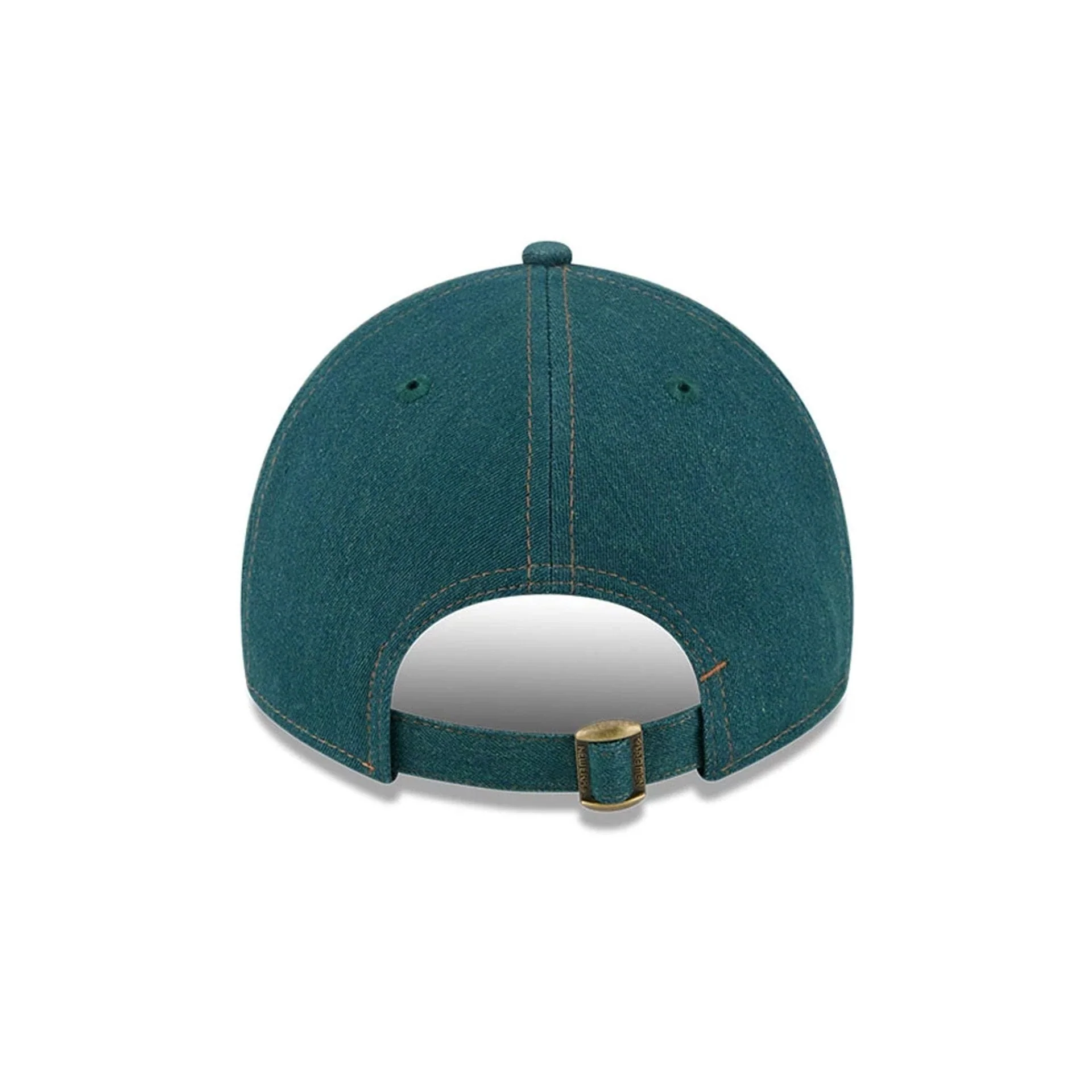 New York Mets MLB Forest Denim Green 9TWENTY A-Frame Adjustable Cap - Image 6