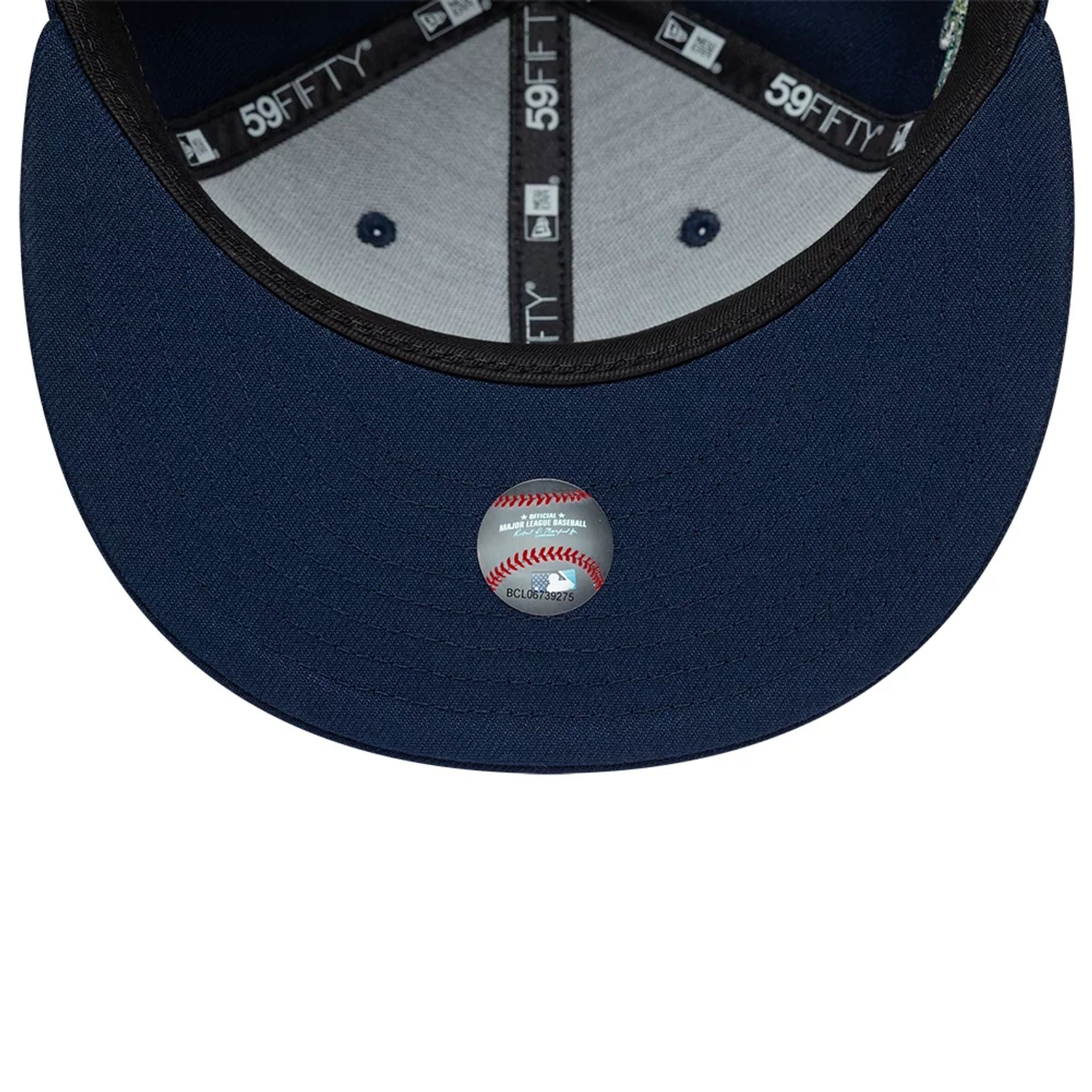 New York Mets MLB Garden Dark Blue 59FIFTY Fitted Cap - Image 7
