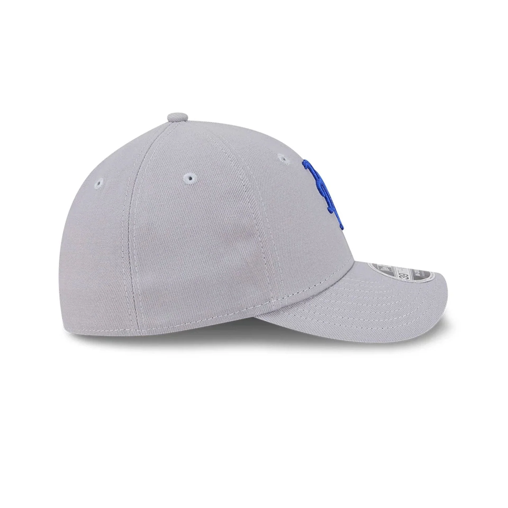 New York Mets MLB Grey 39THIRTY M-Crown Stretch Fit Cap - Image 6