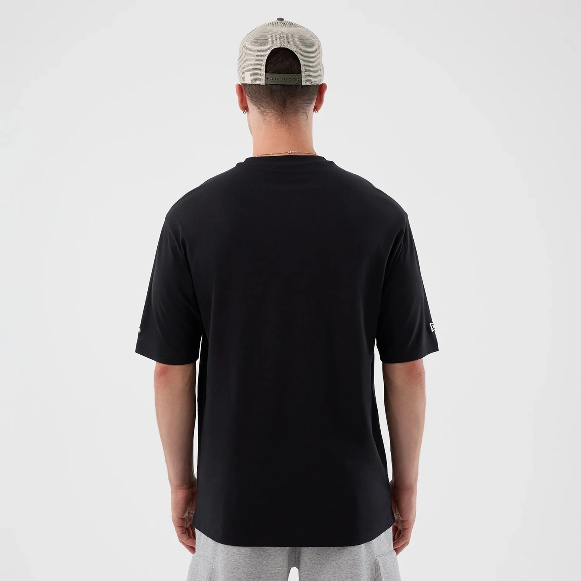 New York Mets MLB Icon Graphic Black T-Shirt - Image 2