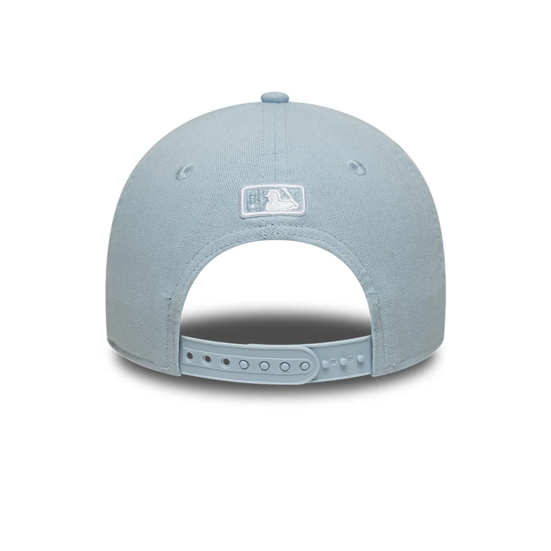 New York Mets MLB Linen Pastel Blue 9FORTY M-Crown Adjustable Cap - Image 4