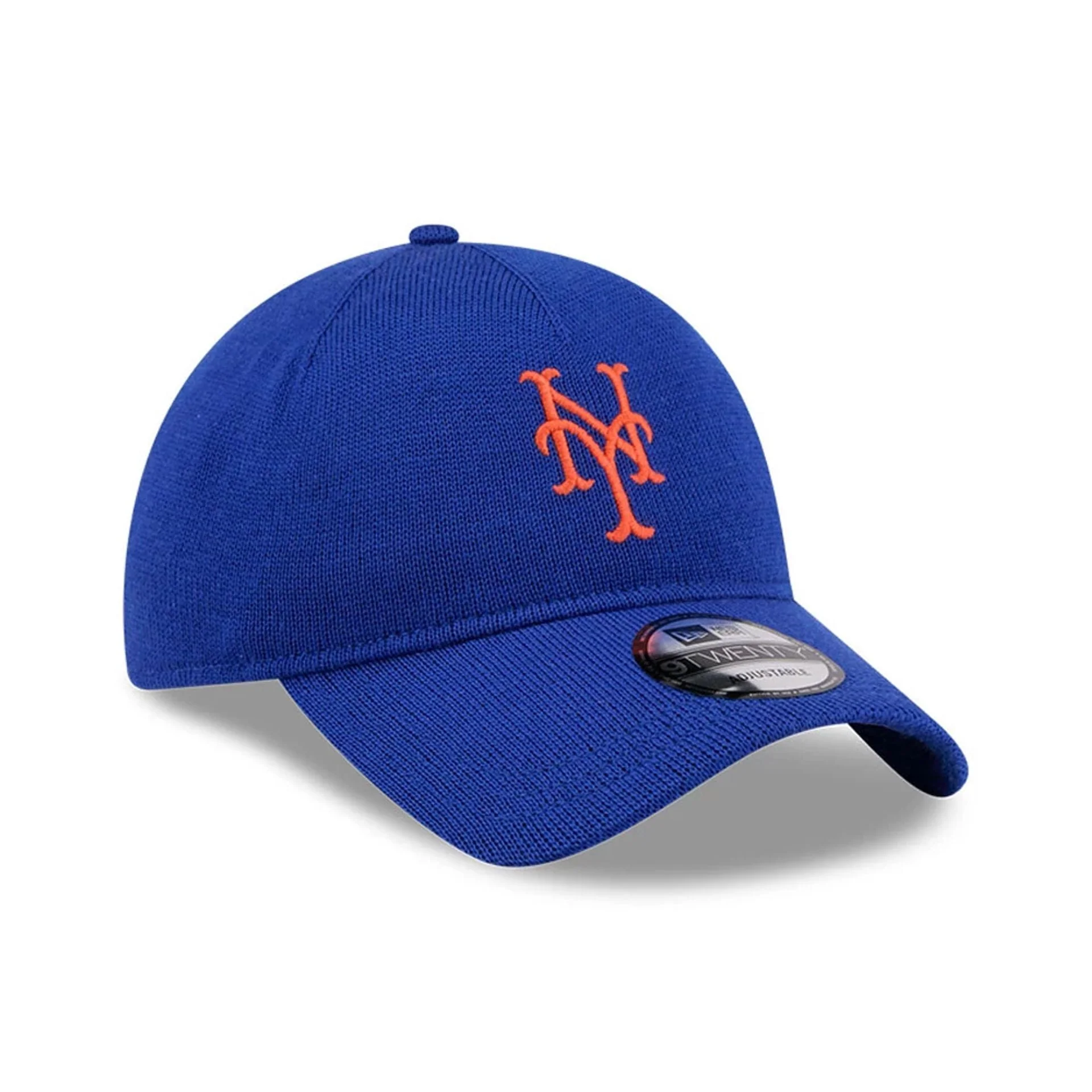 New York Mets MLB Merino Wool Blue 9TWENTY Adjustable Cap - Image 3