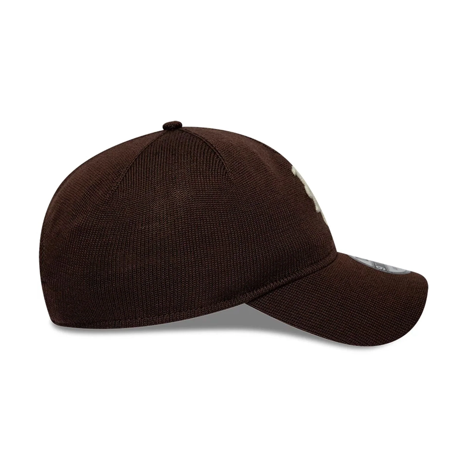 New York Mets MLB Merino Wool Dark Brown 9TWENTY Adjustable Cap - Image 6