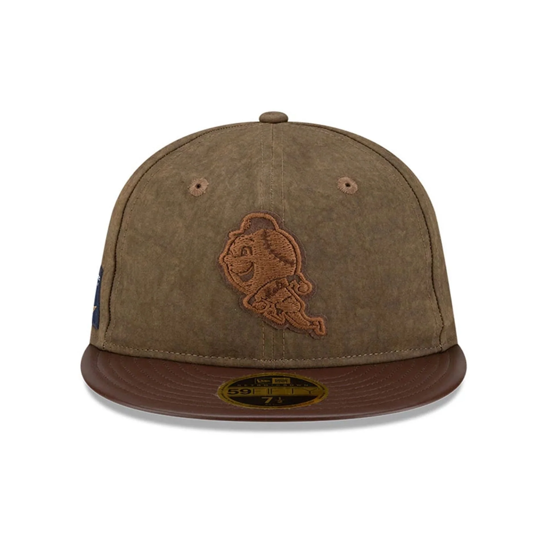 New York Mets MLB Open Brown Retro Crown 59FIFTY Fitted Cap - Image 3