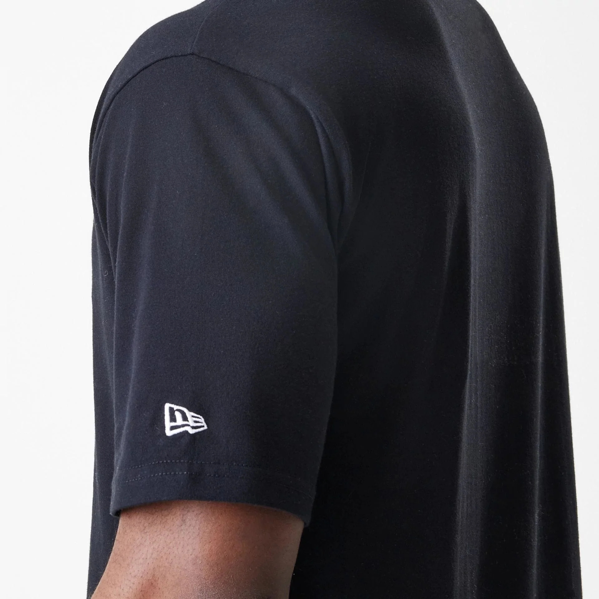 New York Mets MLB Script Black Oversized T-Shirt - Image 8