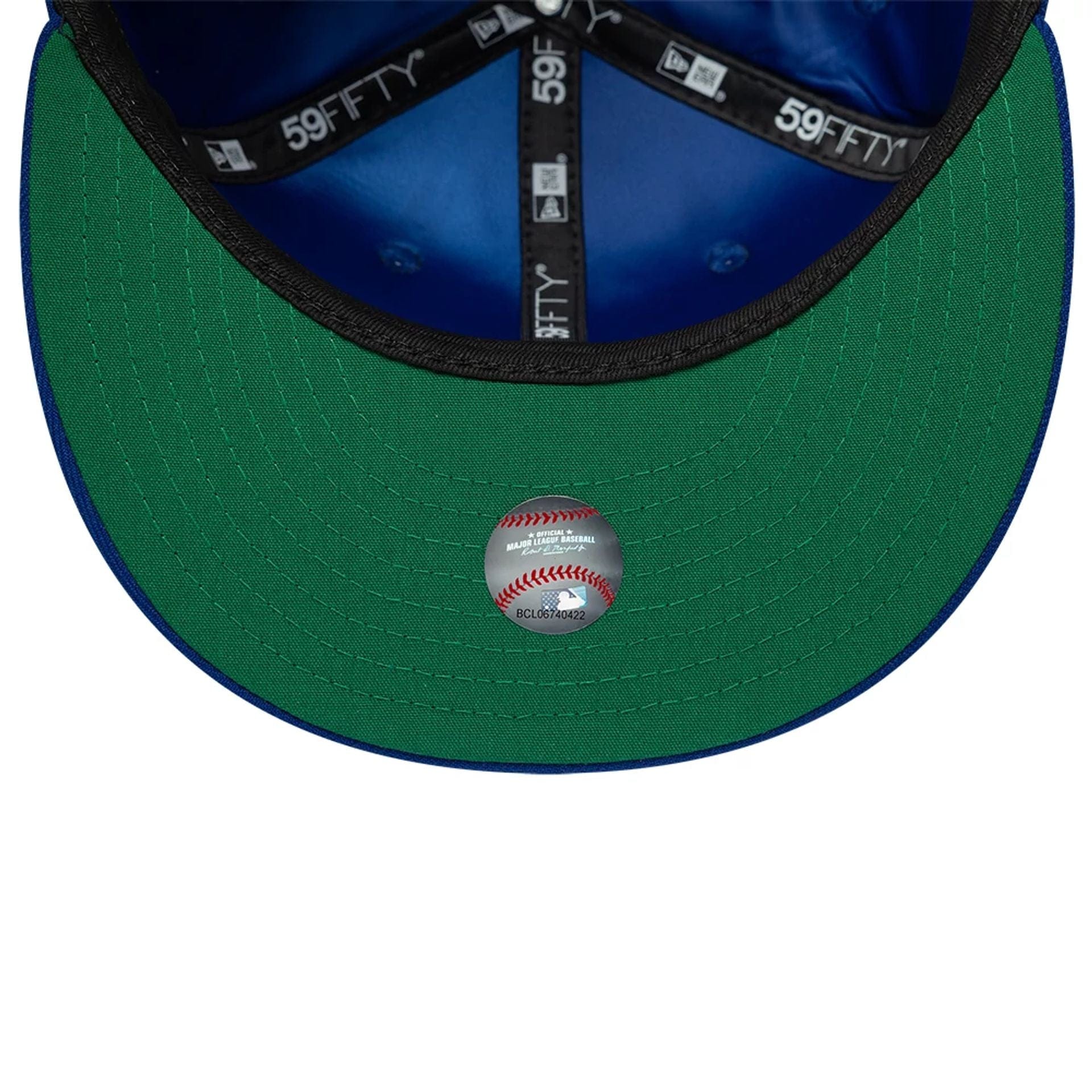New York Mets MLB Sidepatch Blue 59FIFTY Fitted Cap - Image 2