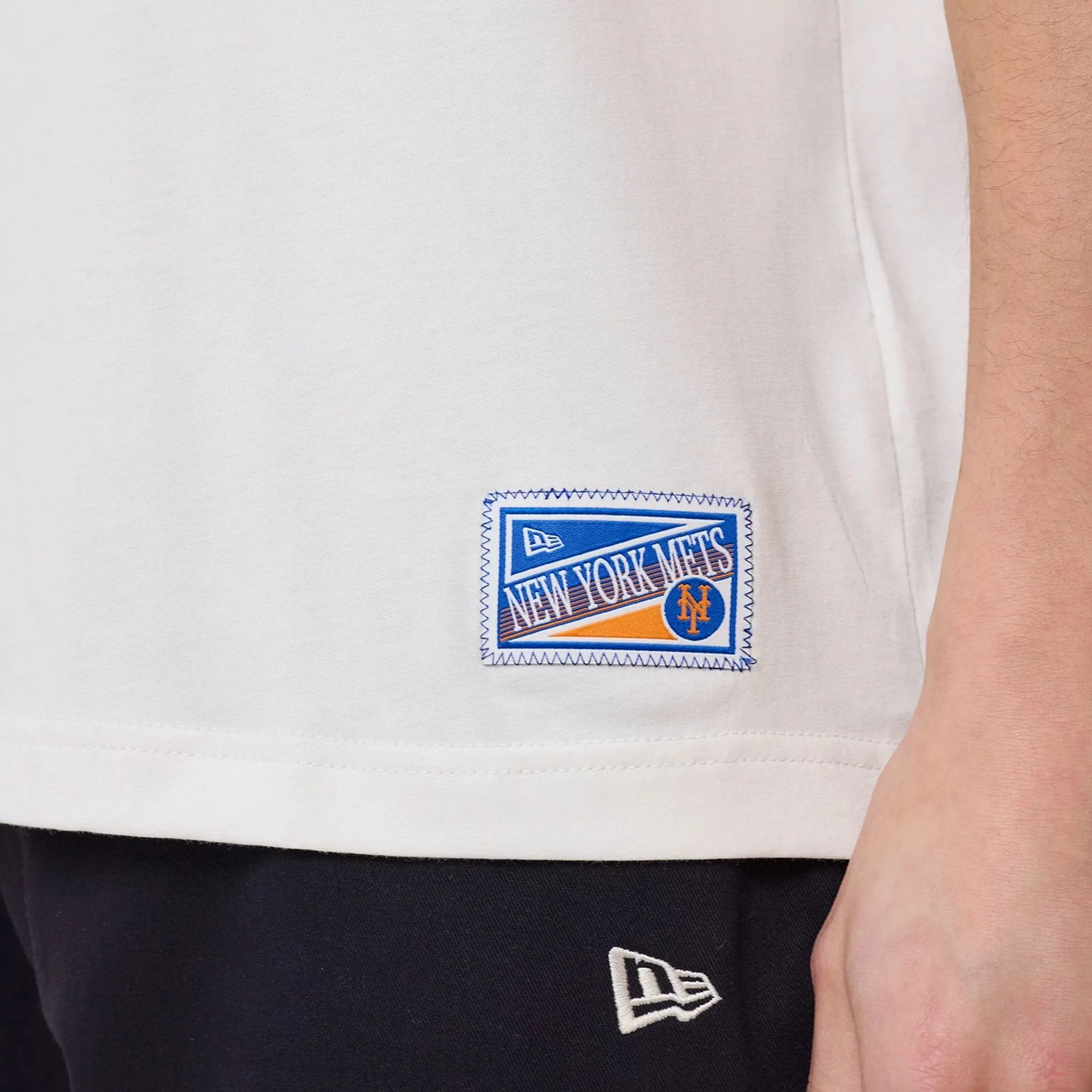 New York Mets MLB Sport Classic White T-Shirt - Image 5