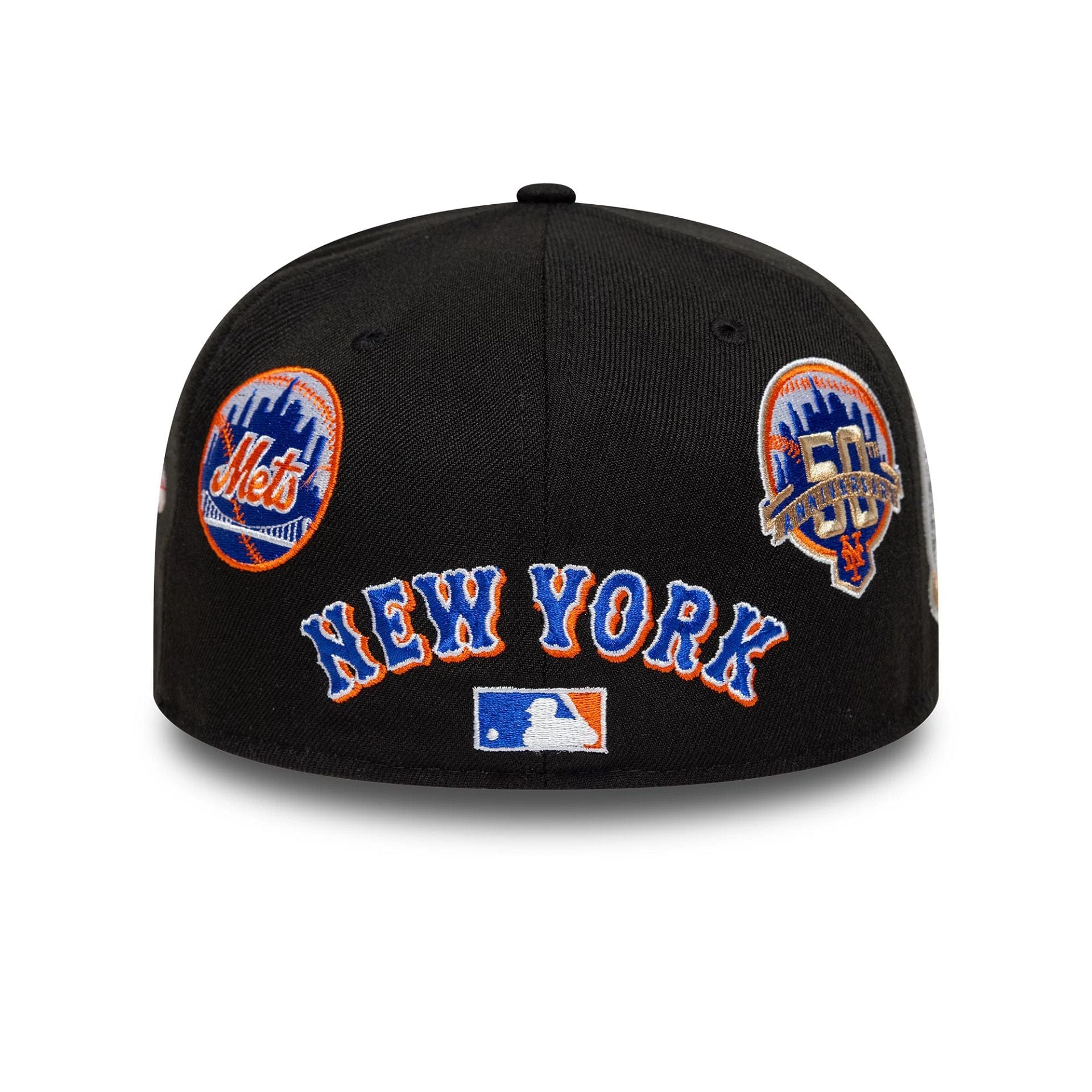 New York Mets MLB Subway Series Black 59FIFTY Fitted Cap - Image 4