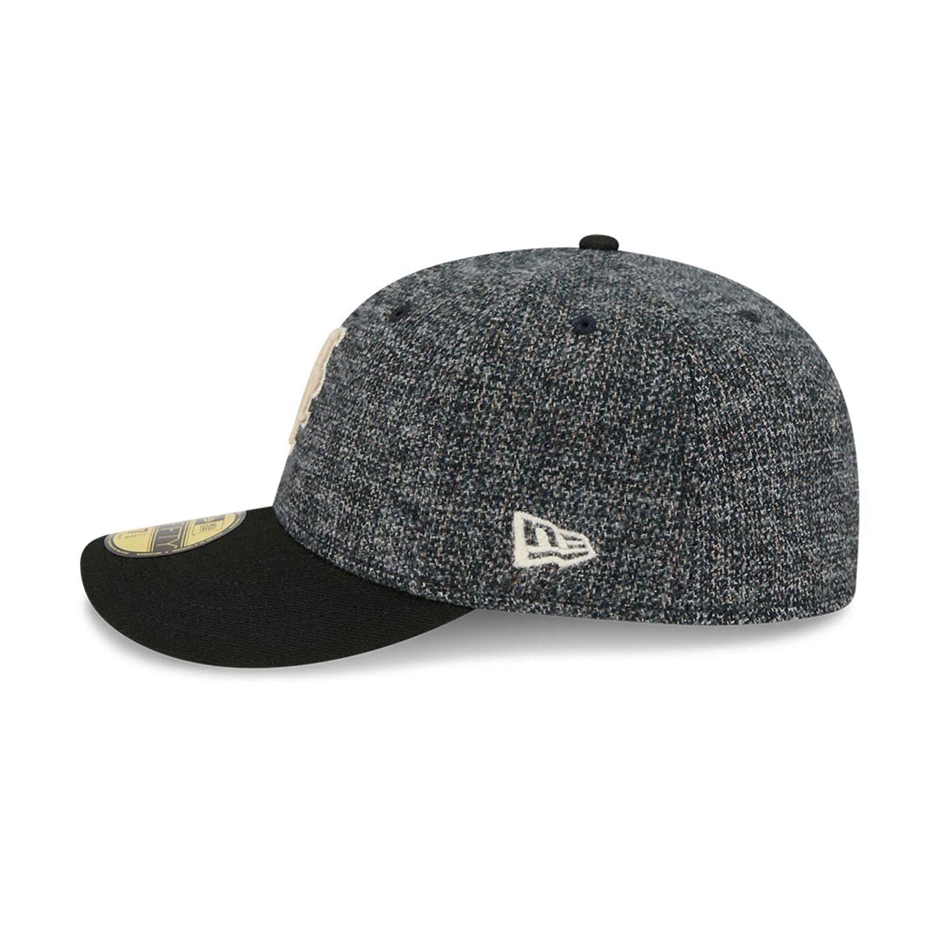 New York Mets MLB Tweedy Cotton Black 59FIFTY Fitted Cap - Image 5