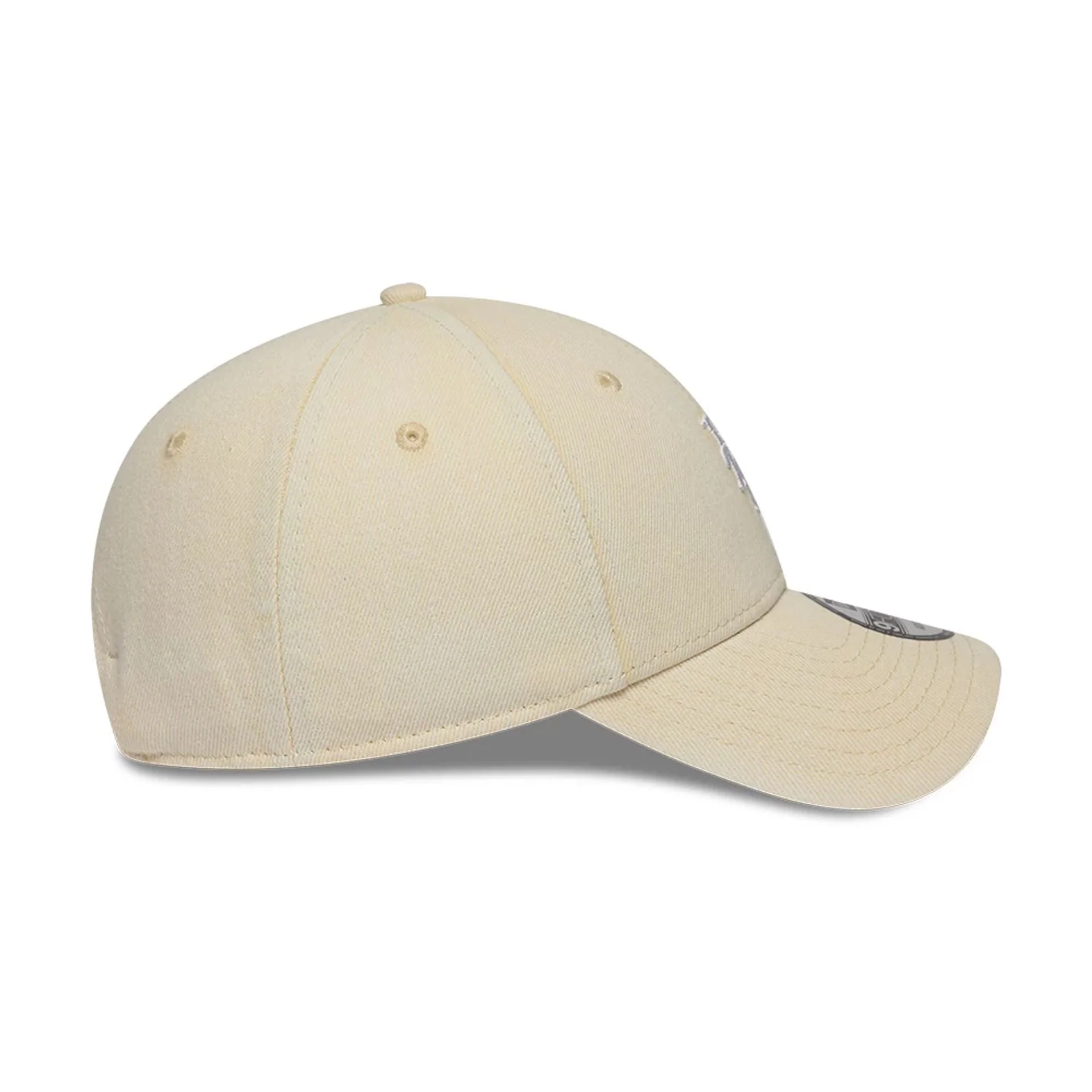 New York Mets MLB Washed Denim Light Beige 9FORTY Adjustable Cap - Image 5