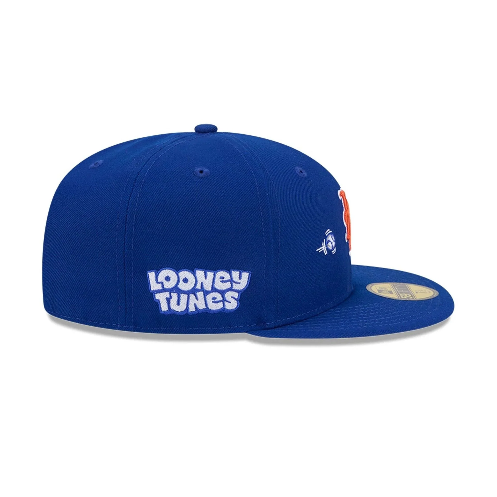New York Mets MLB X Looney Tunes Bugs Bunny Blue 59FIFTY Fitted Cap - Image 6