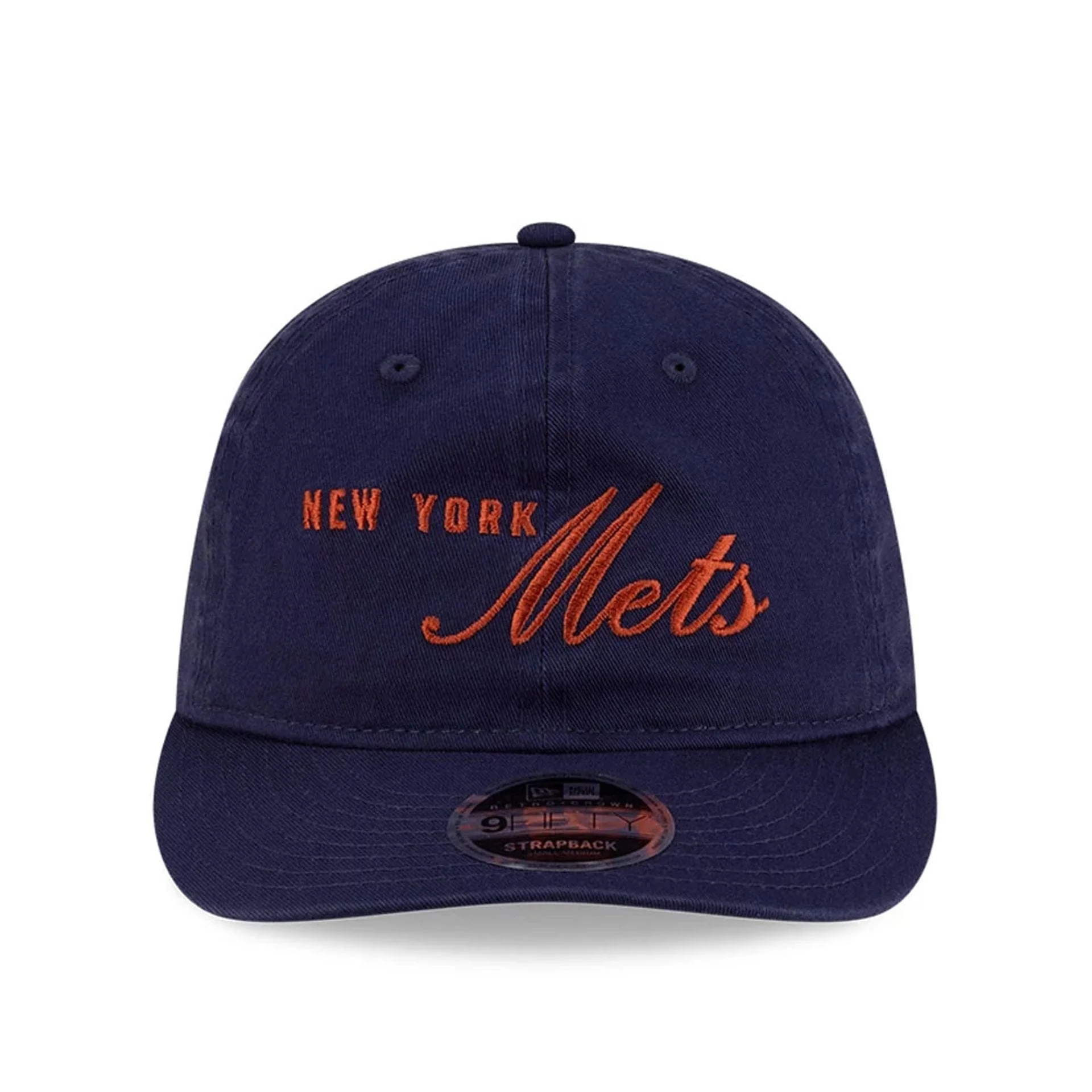 New York Mets Thisisneverthat X MLB Navy Retro Crown 9FIFTY Adjustable Cap - Image 2