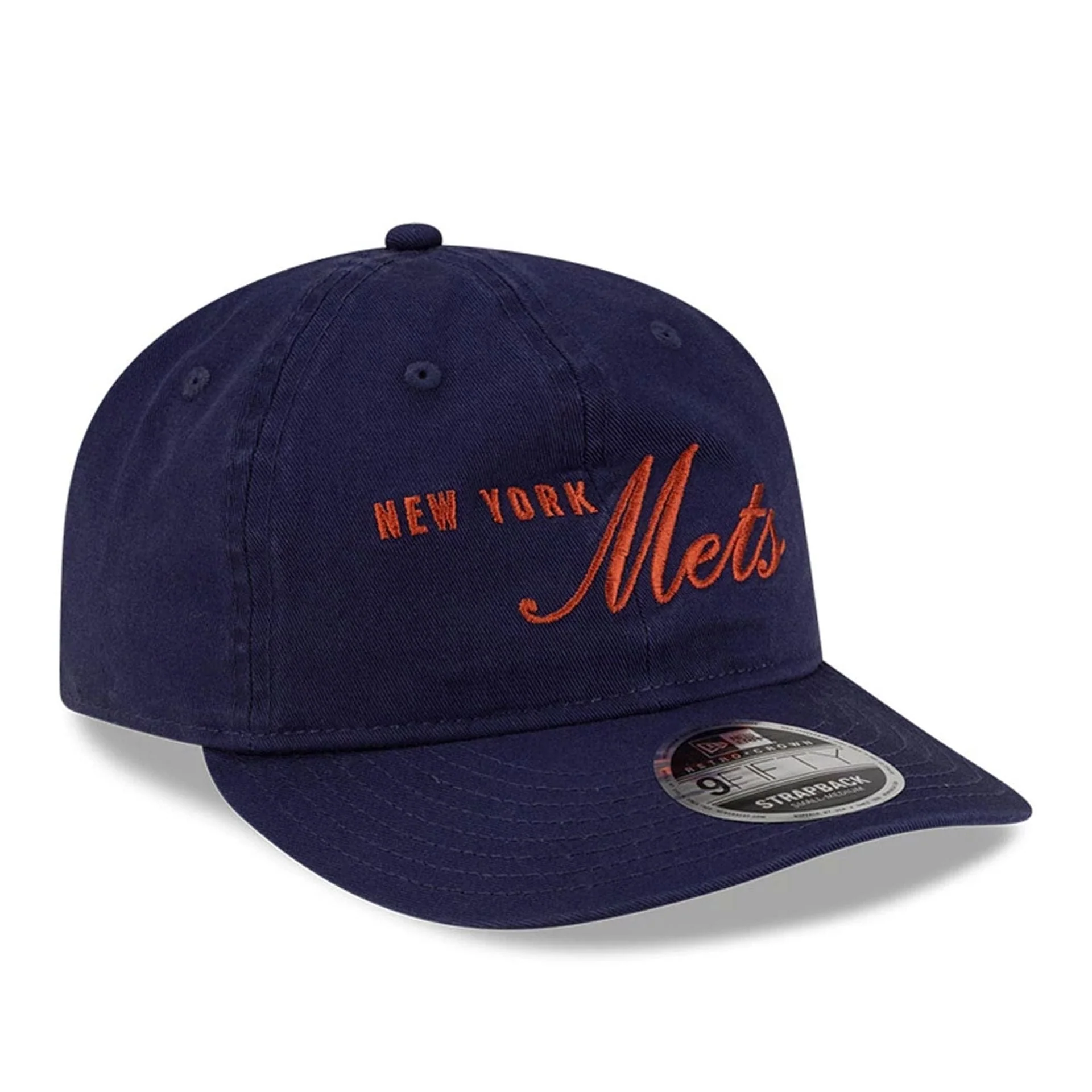 New York Mets Thisisneverthat X MLB Navy Retro Crown 9FIFTY Adjustable Cap - Image 3