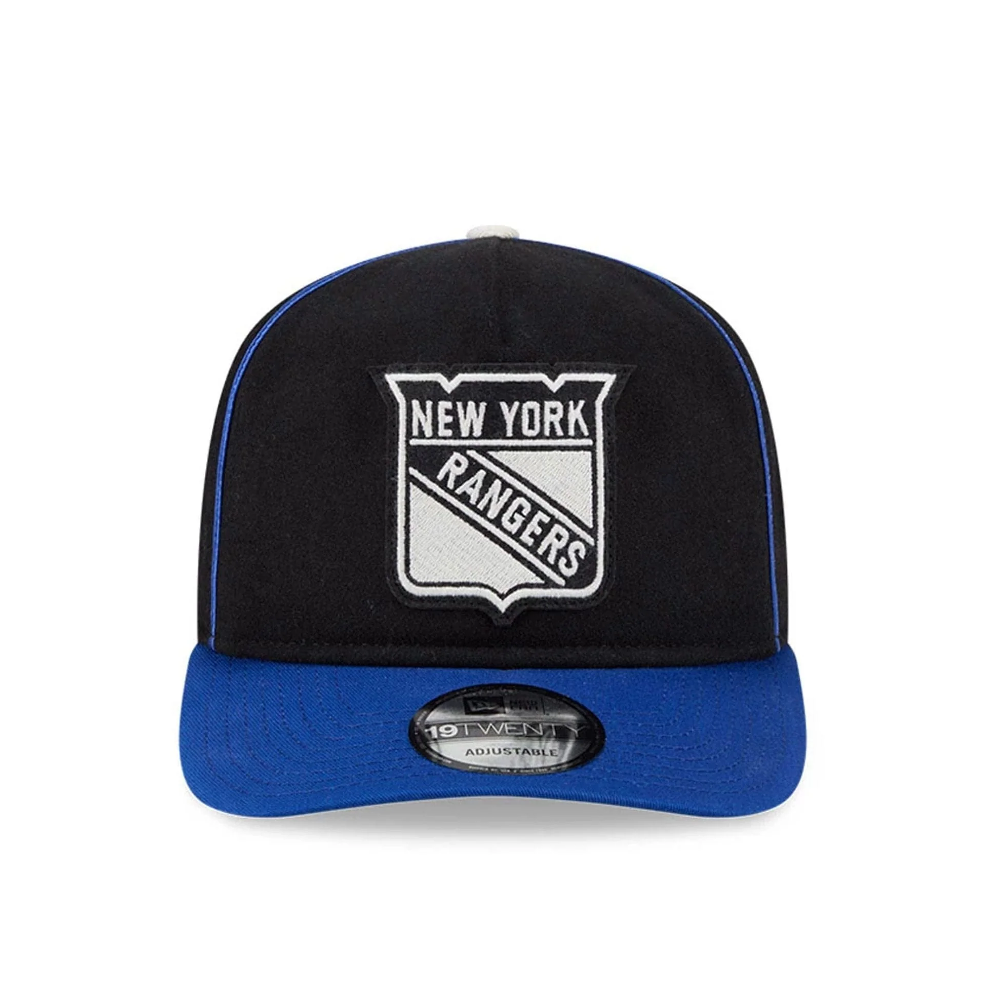 New York Rangers NHL Felt Logo Blue 19TWENTY Adjustable Cap - Image 3