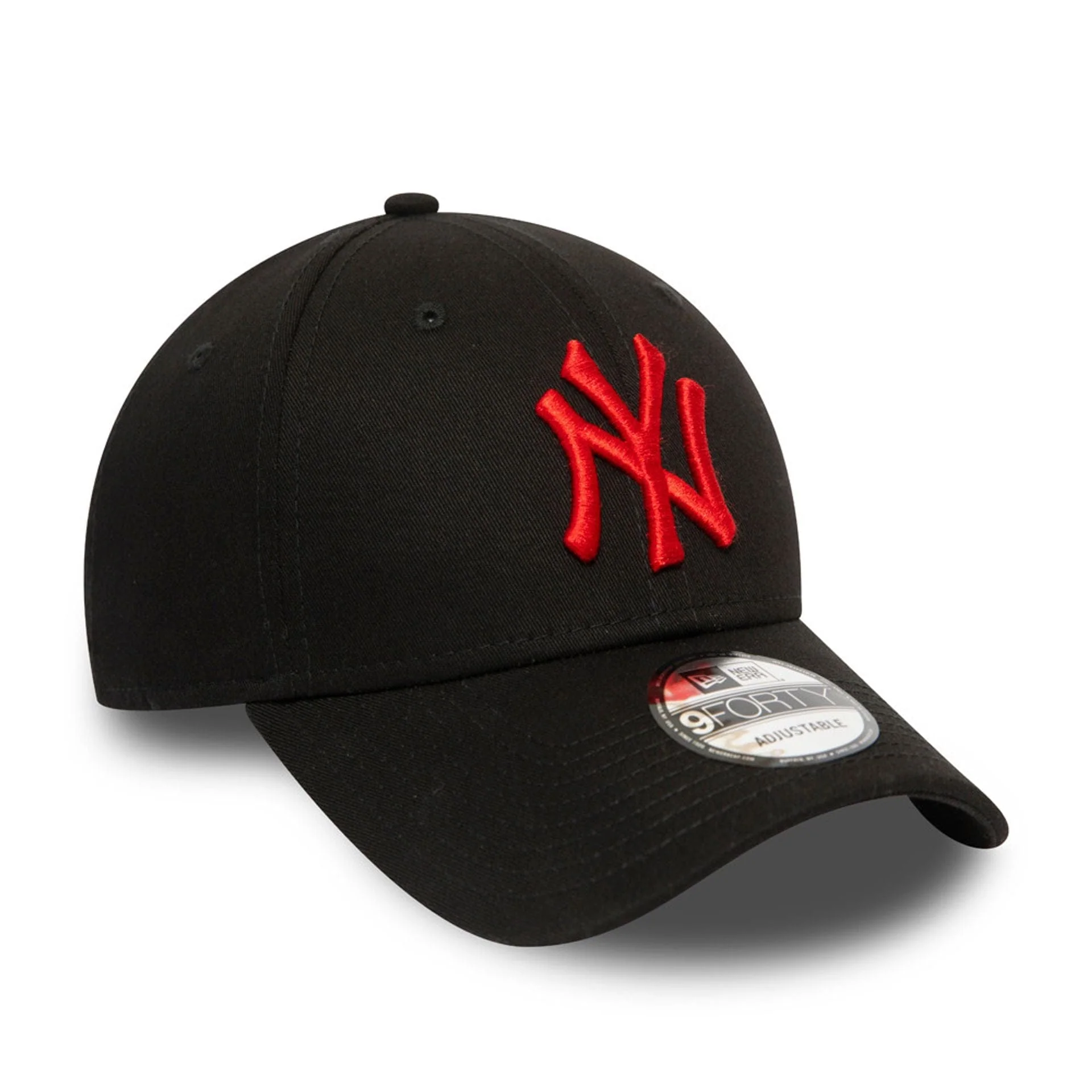 New York Yankees Essential Logo Black 9FORTY Cap - Image 3