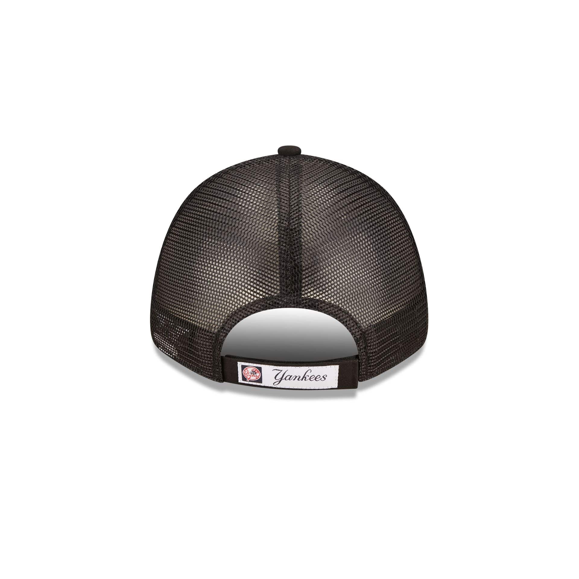 New York Yankees Home Field Black 9FORTY A-Frame Trucker Cap - Image 4