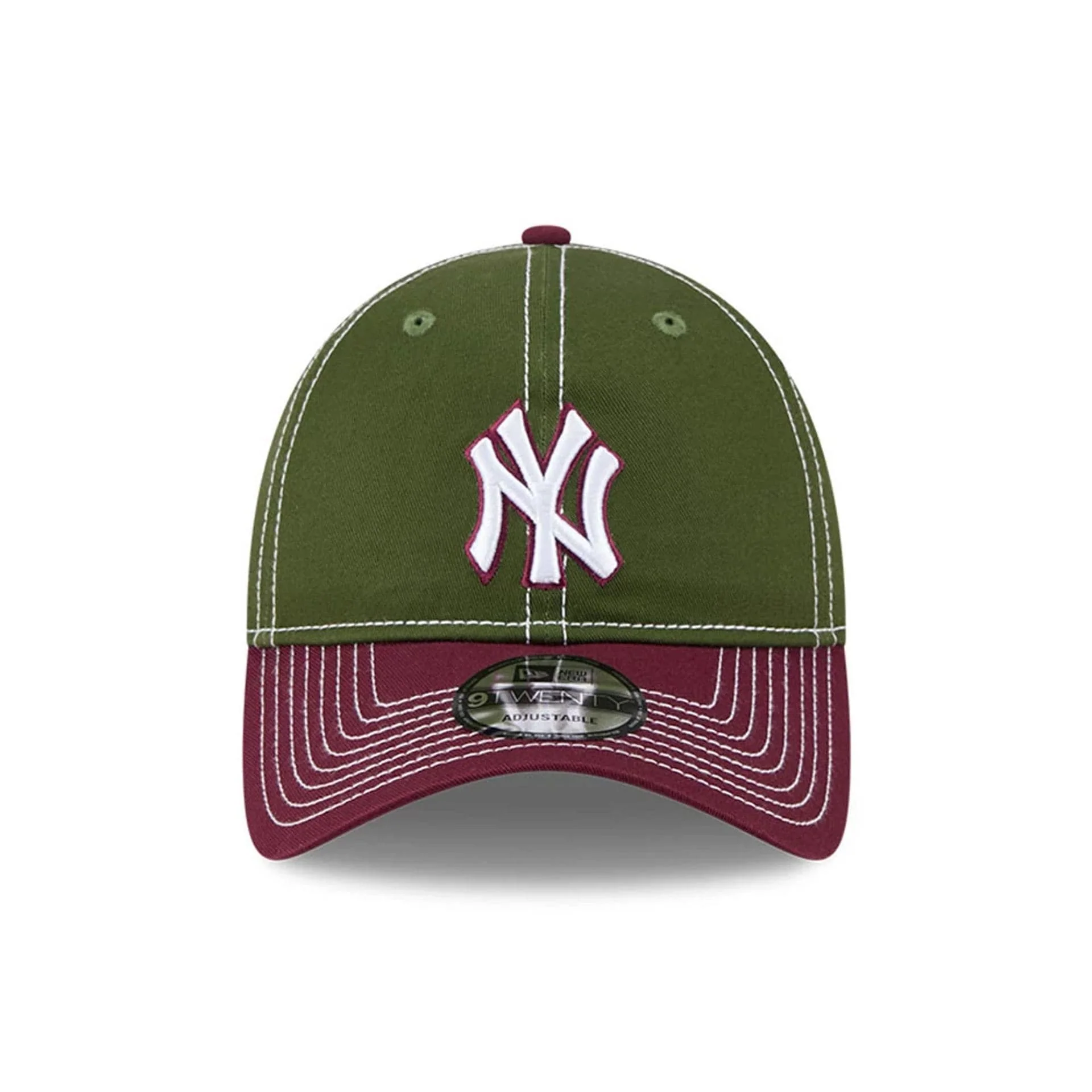 New York Yankees MLB 2Tone Dark Green 9TWENTY Adjustable Cap - Image 2