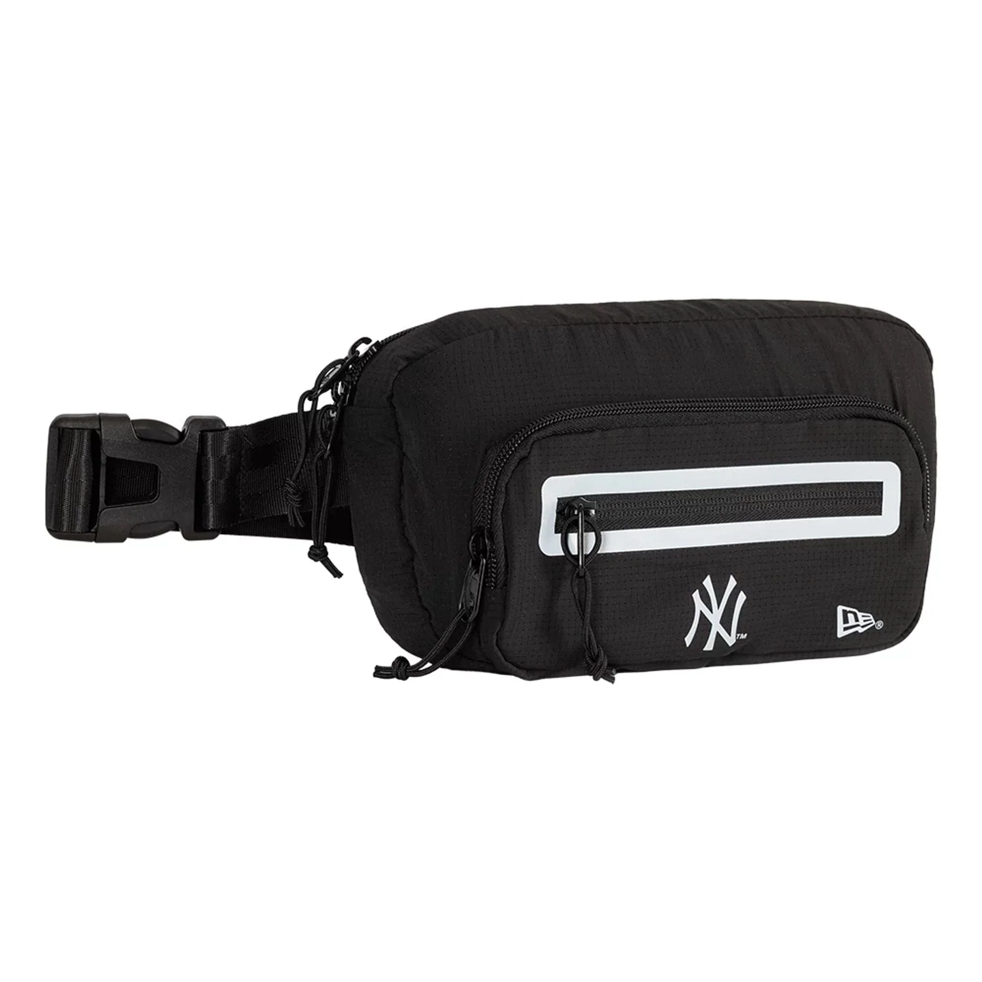 New York Yankees MLB Active Mesh Black Waist Bag - Image 3