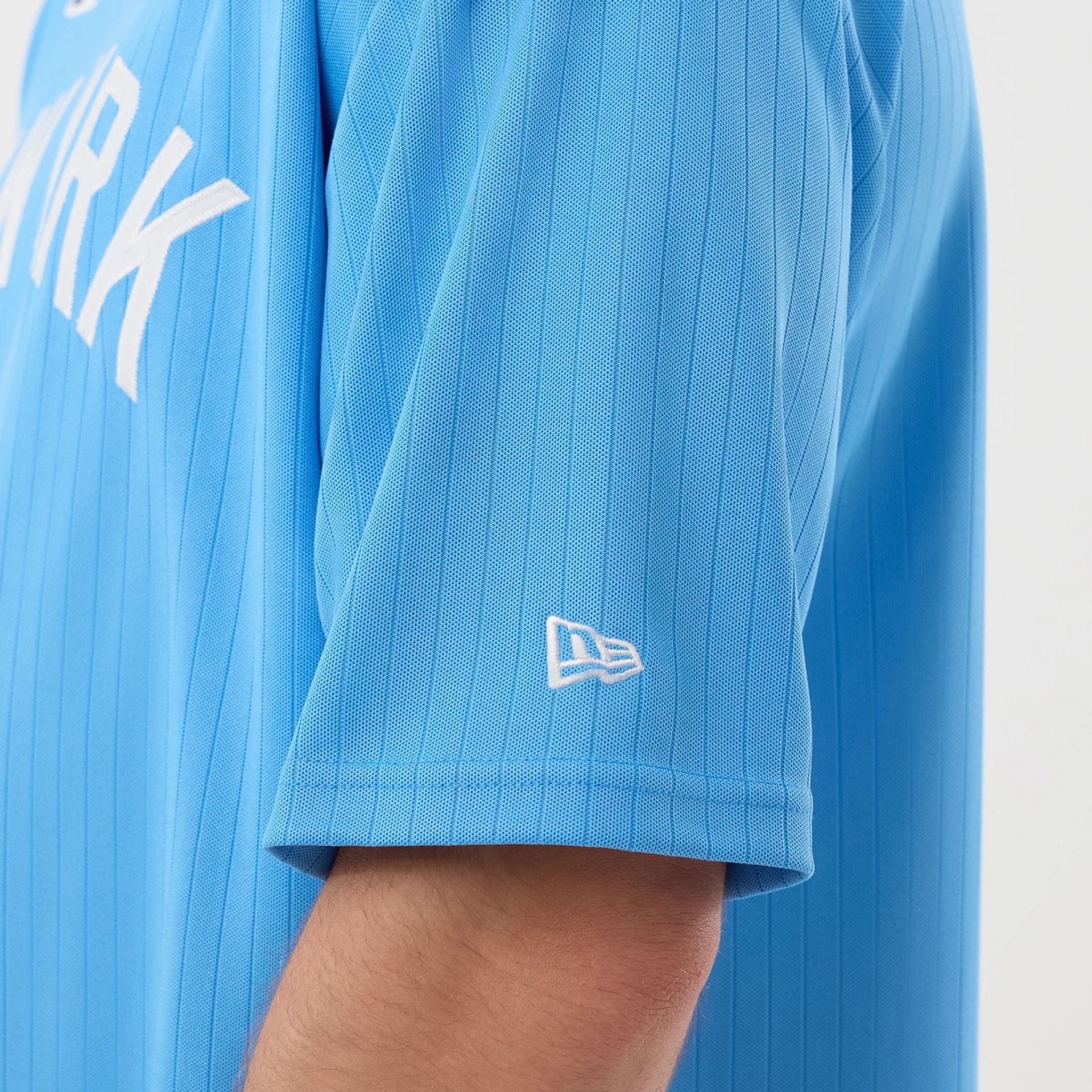 New York Yankees MLB Arch Pastel Blue Oversized T-Shirt - Image 5