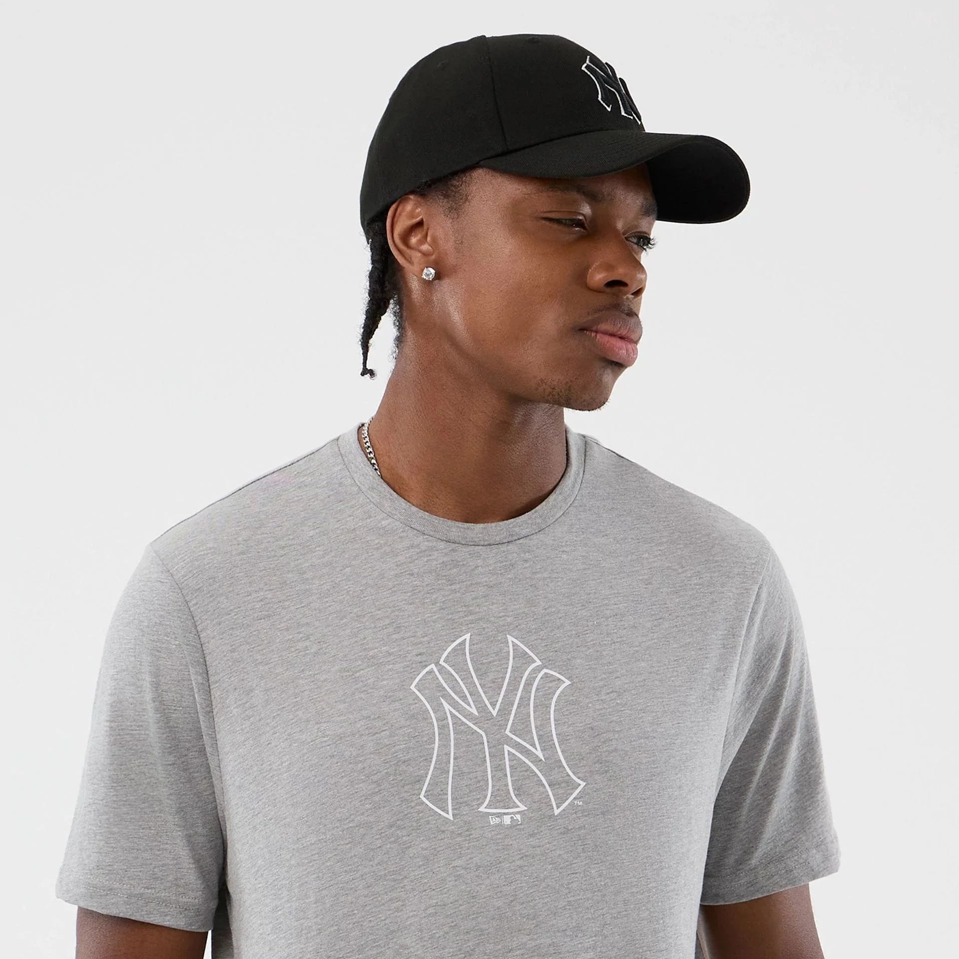New York Yankees MLB Back To School Grey T-Shirt - Image 6