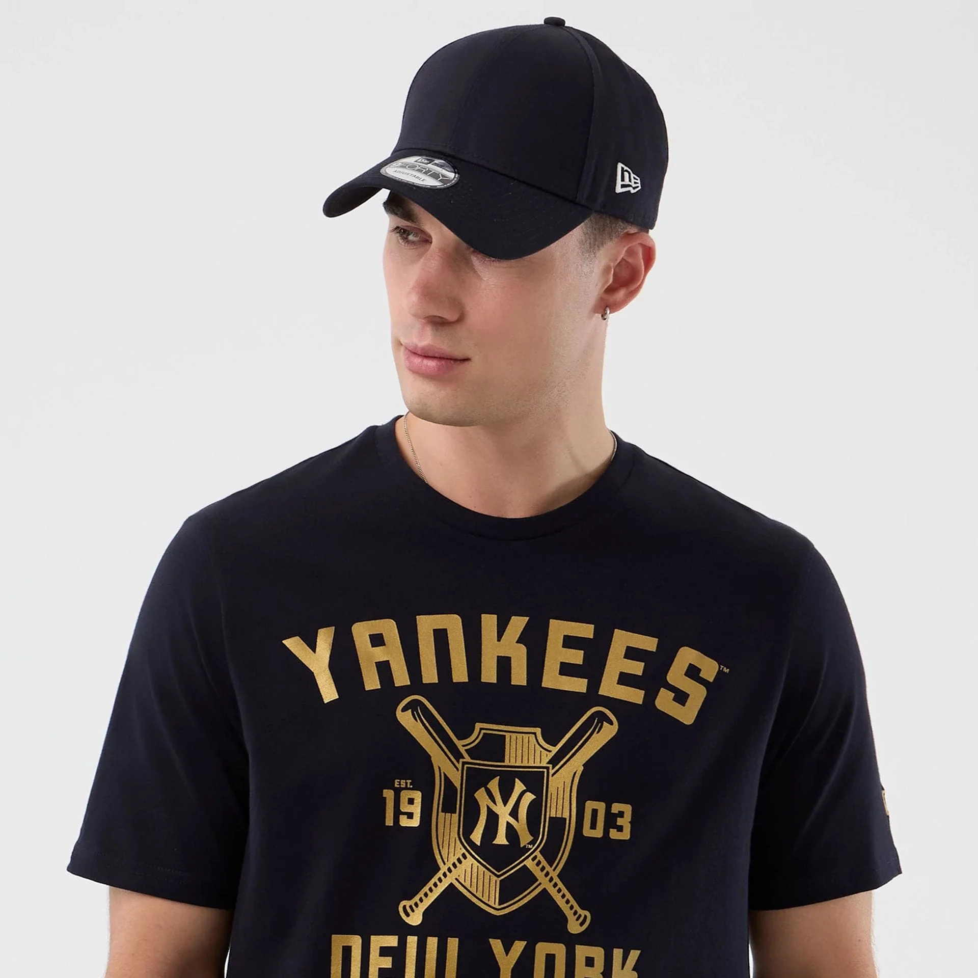 New York Yankees MLB Back To School Navy T-Shirt - Image 6