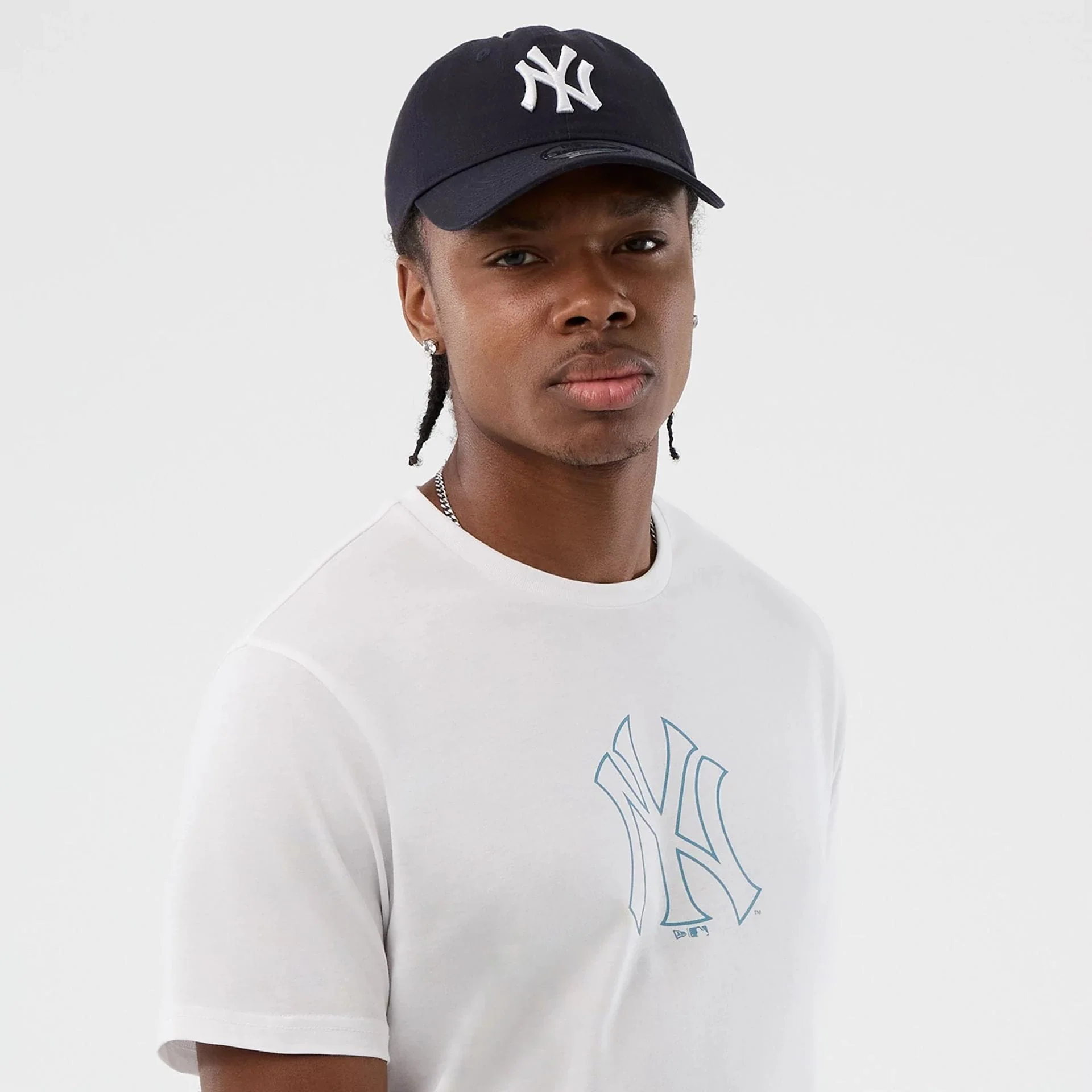 New York Yankees MLB Back To School White T-Shirt - Image 4